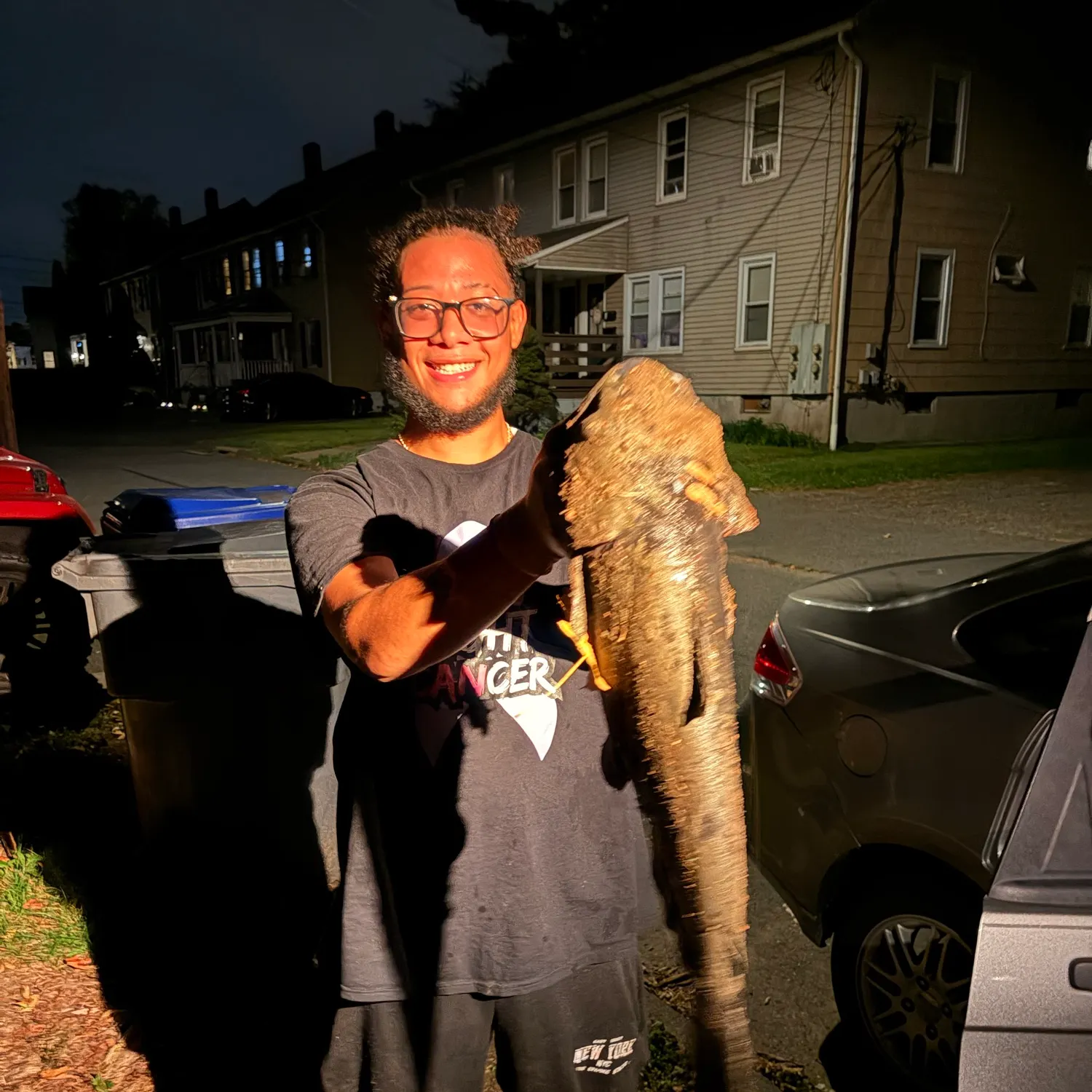 Channel catfish caught on Fishbrain