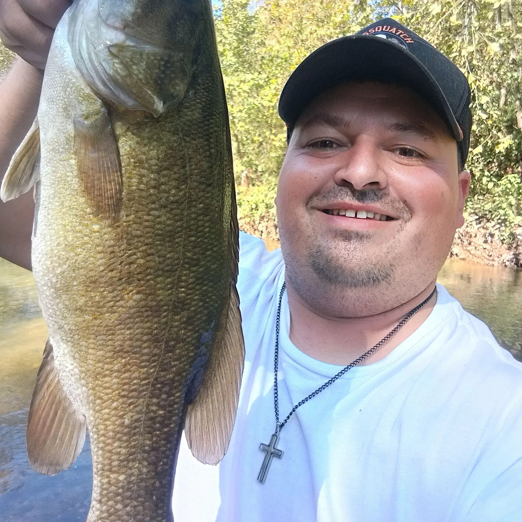 Smallmouth bass caught on Fishbrain