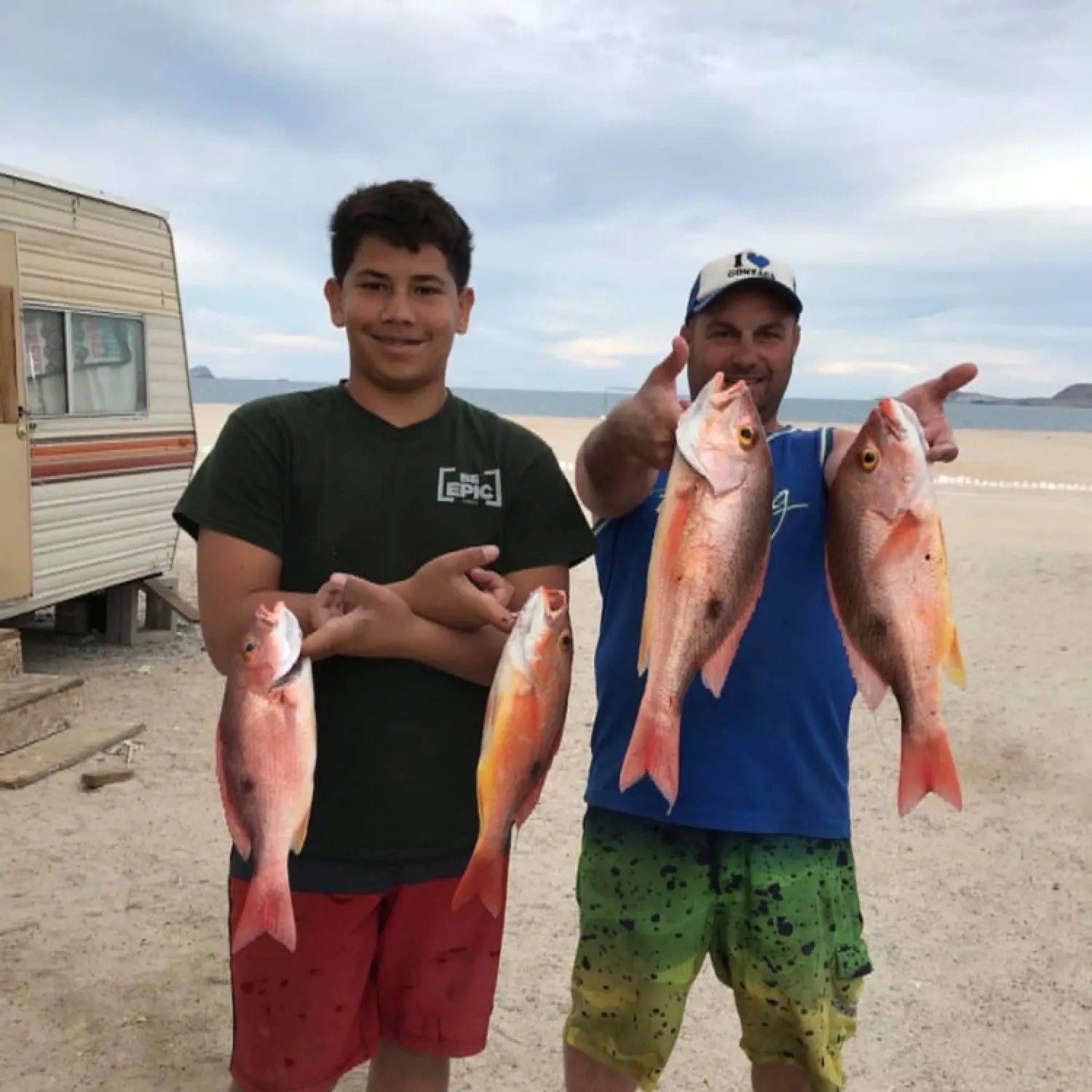 recently logged catches