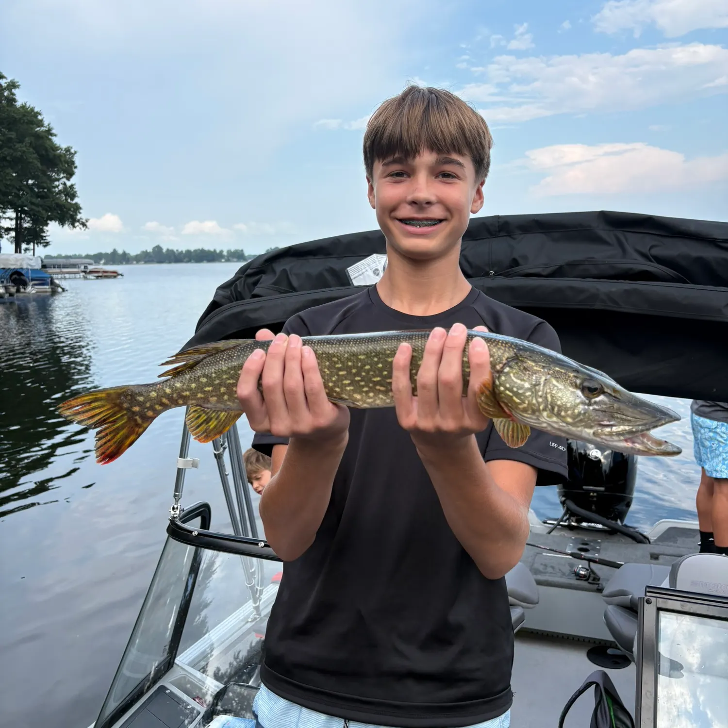 Northern pike caught on Fishbrain