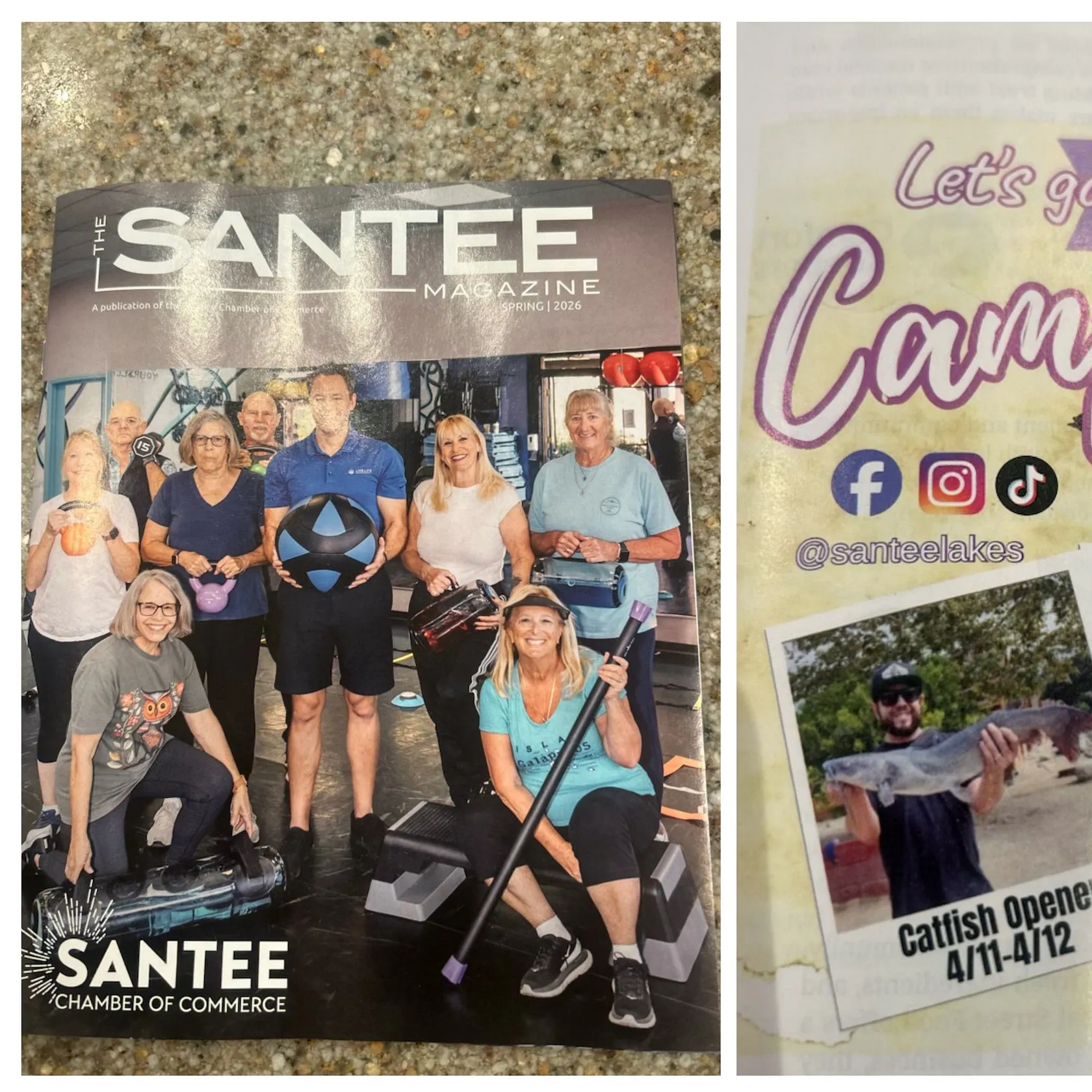 recently logged catches