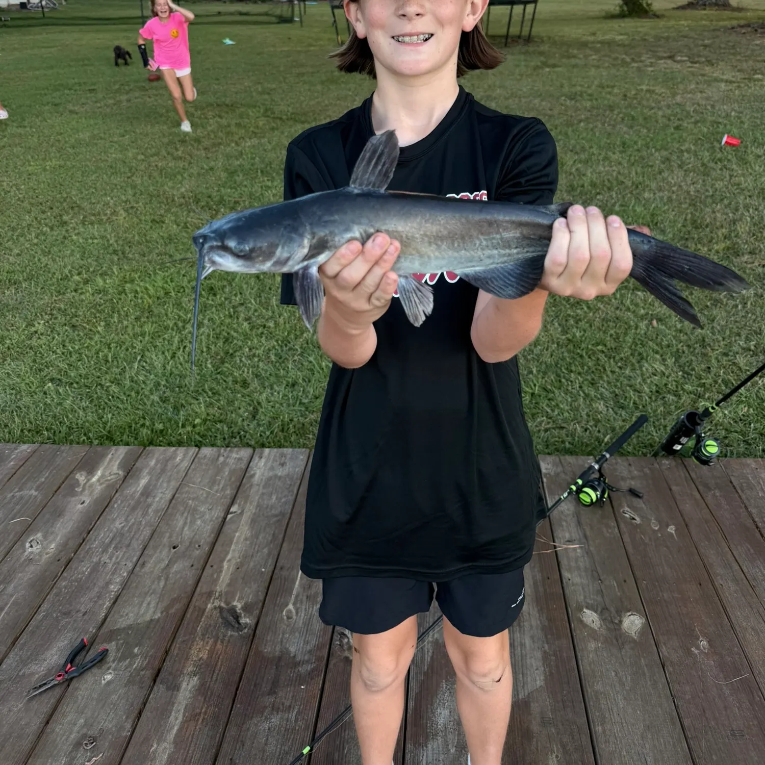 Channel catfish caught on Fishbrain