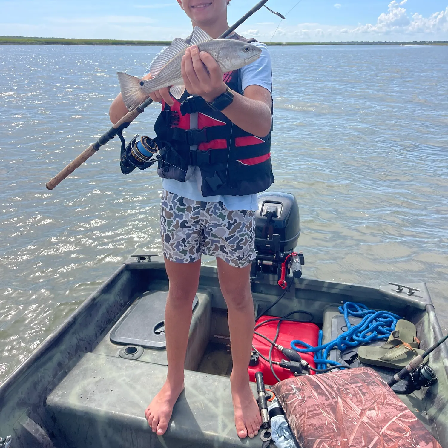 Red drum caught on Fishbrain