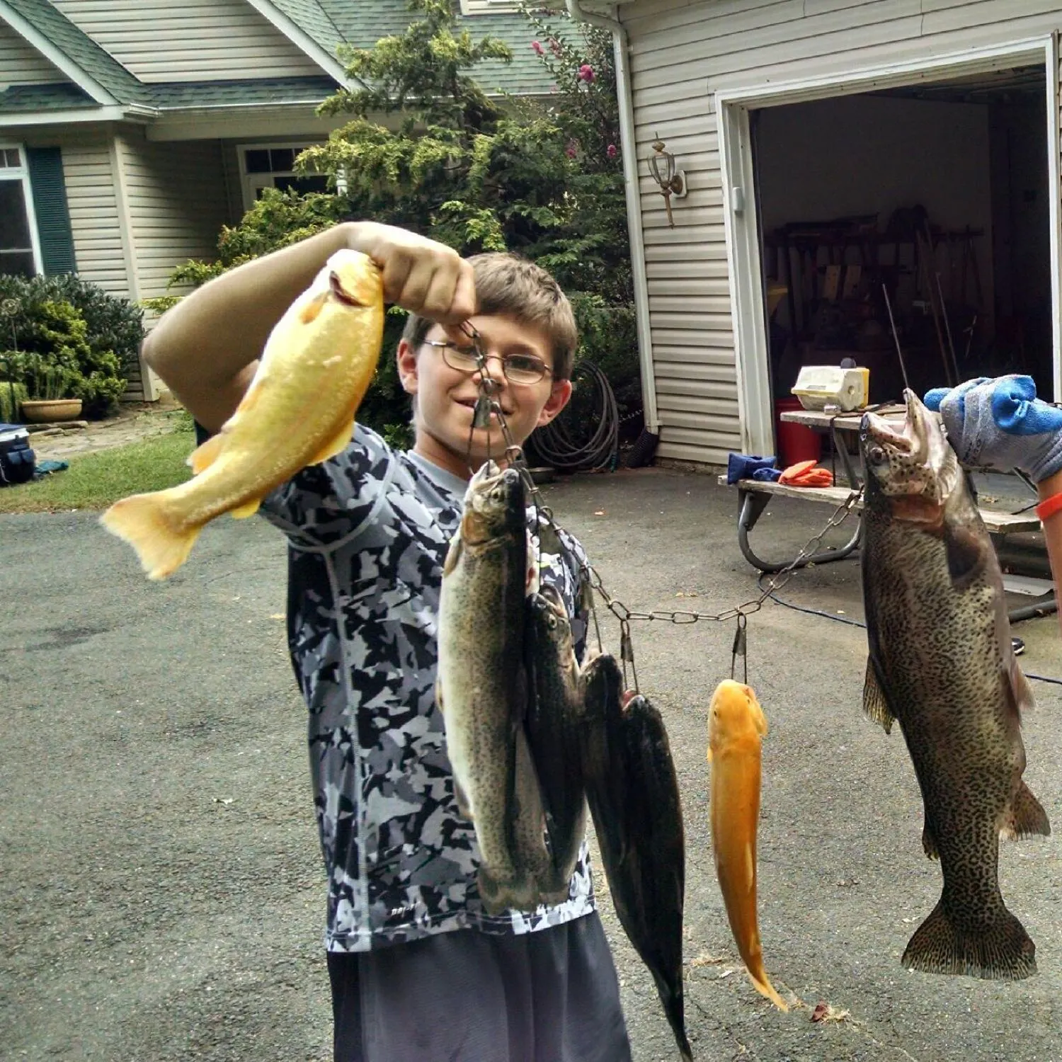 recently logged catches