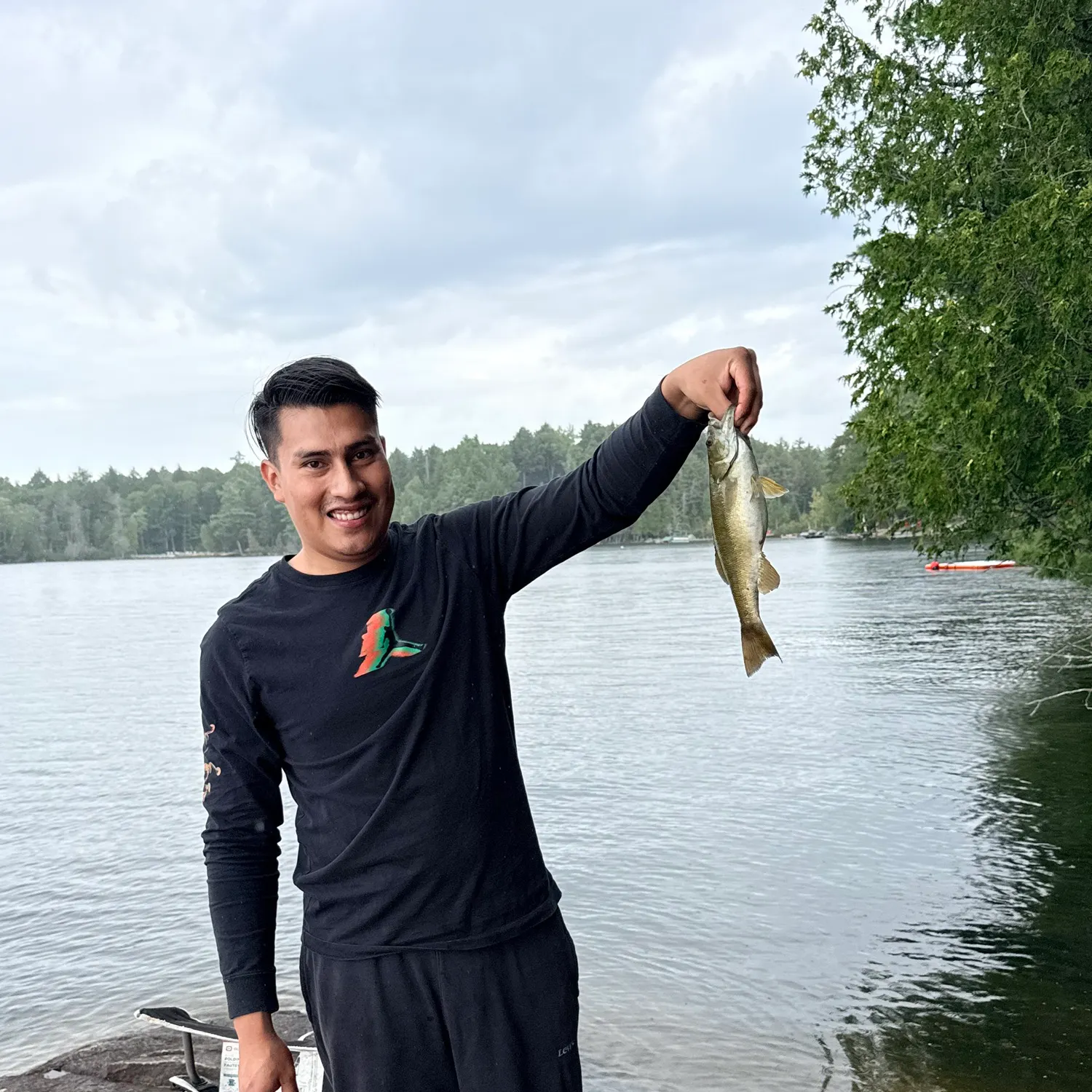 Smallmouth bass caught on Fishbrain