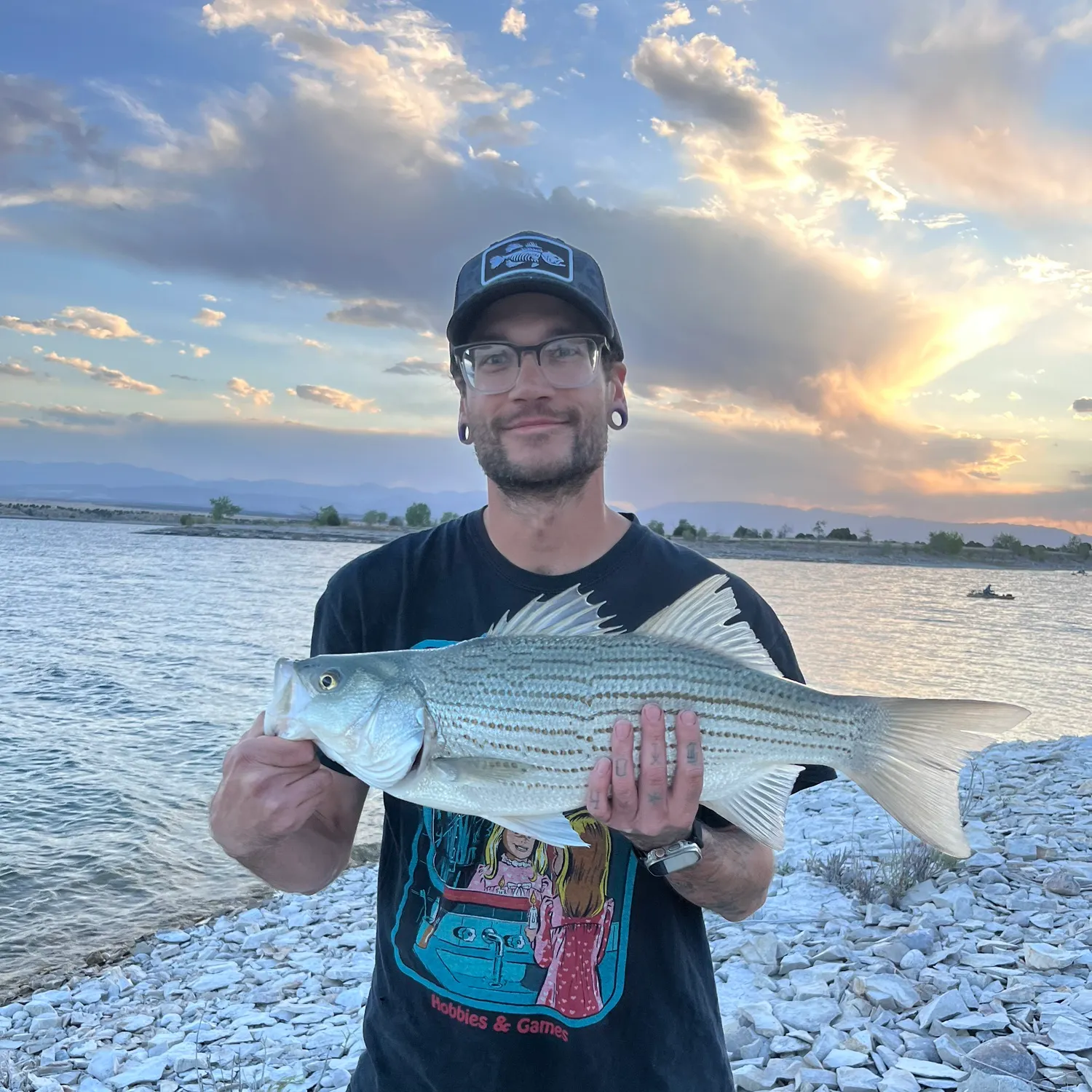 The most recent Hybrid striped bass catches on Fishbrain