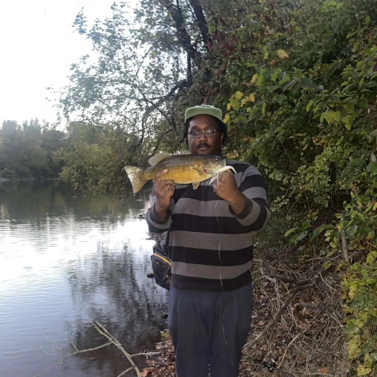 Smallmouth bass caught on Fishbrain