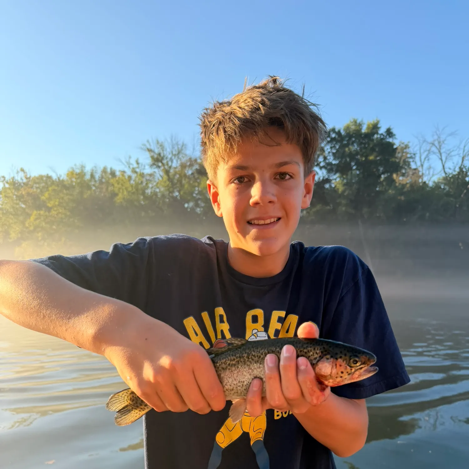 Rainbow trout caught on Fishbrain
