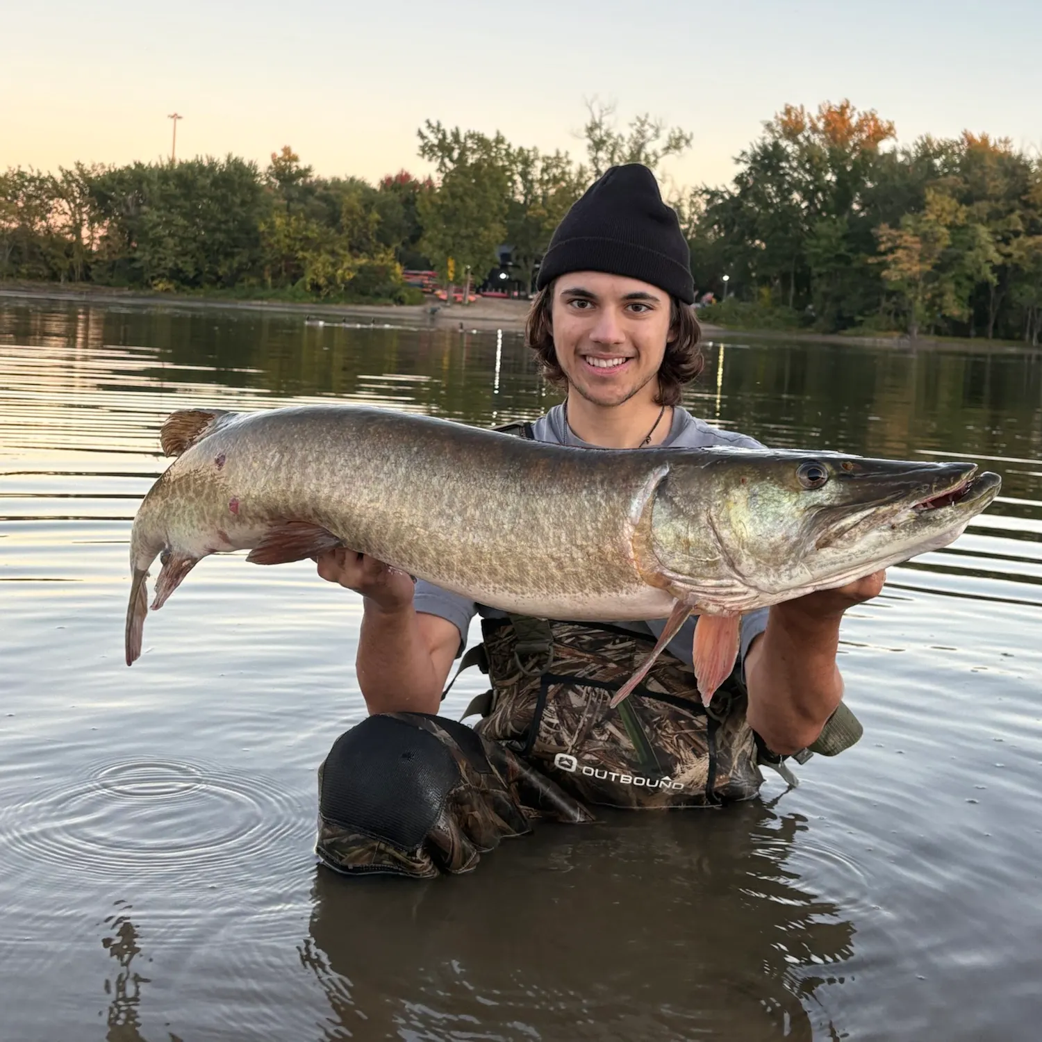 Muskie caught on Fishbrain