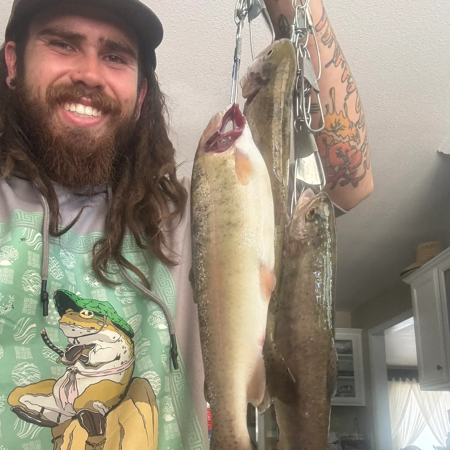 recently logged catches