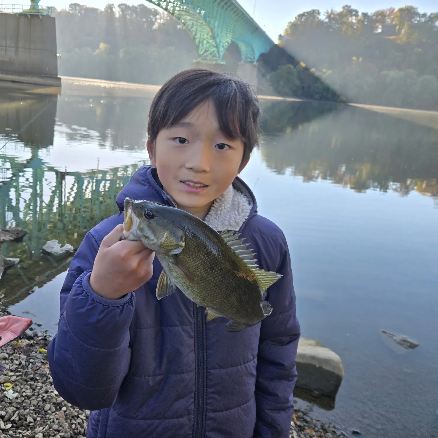 Smallmouth bass caught on Fishbrain