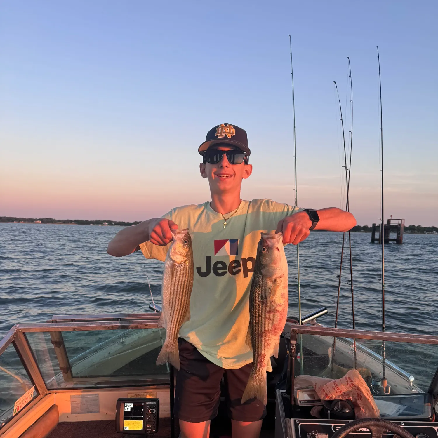 recently logged catches