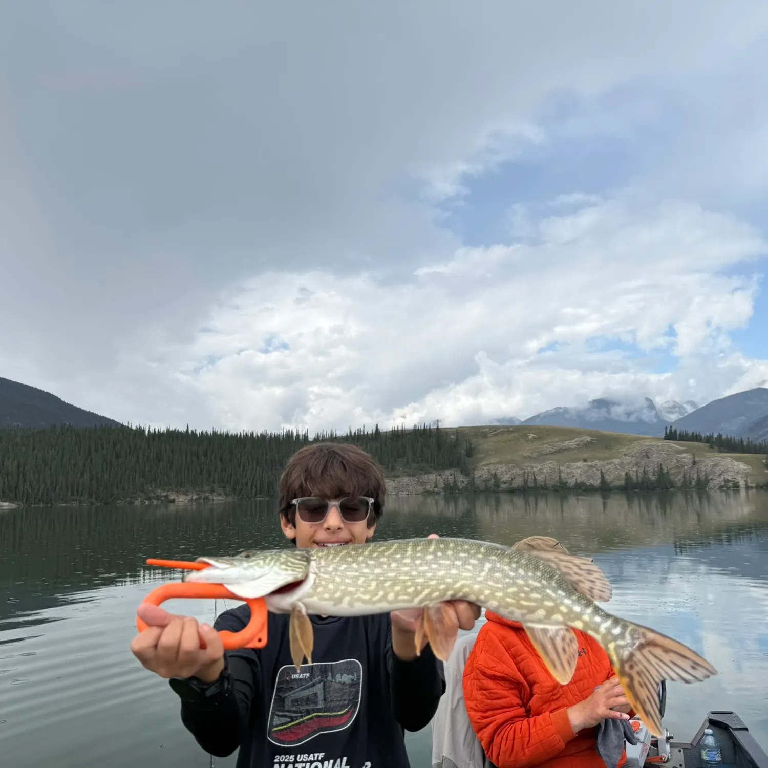 Northern pike caught on Fishbrain