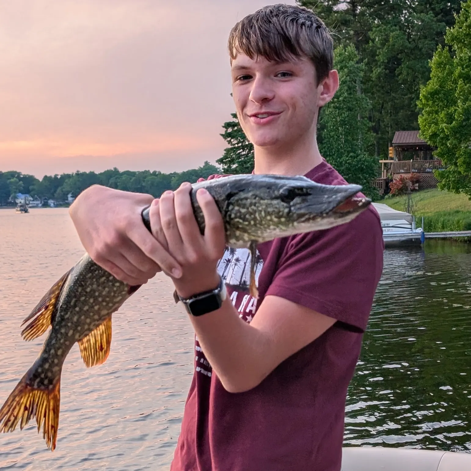 recently logged catches