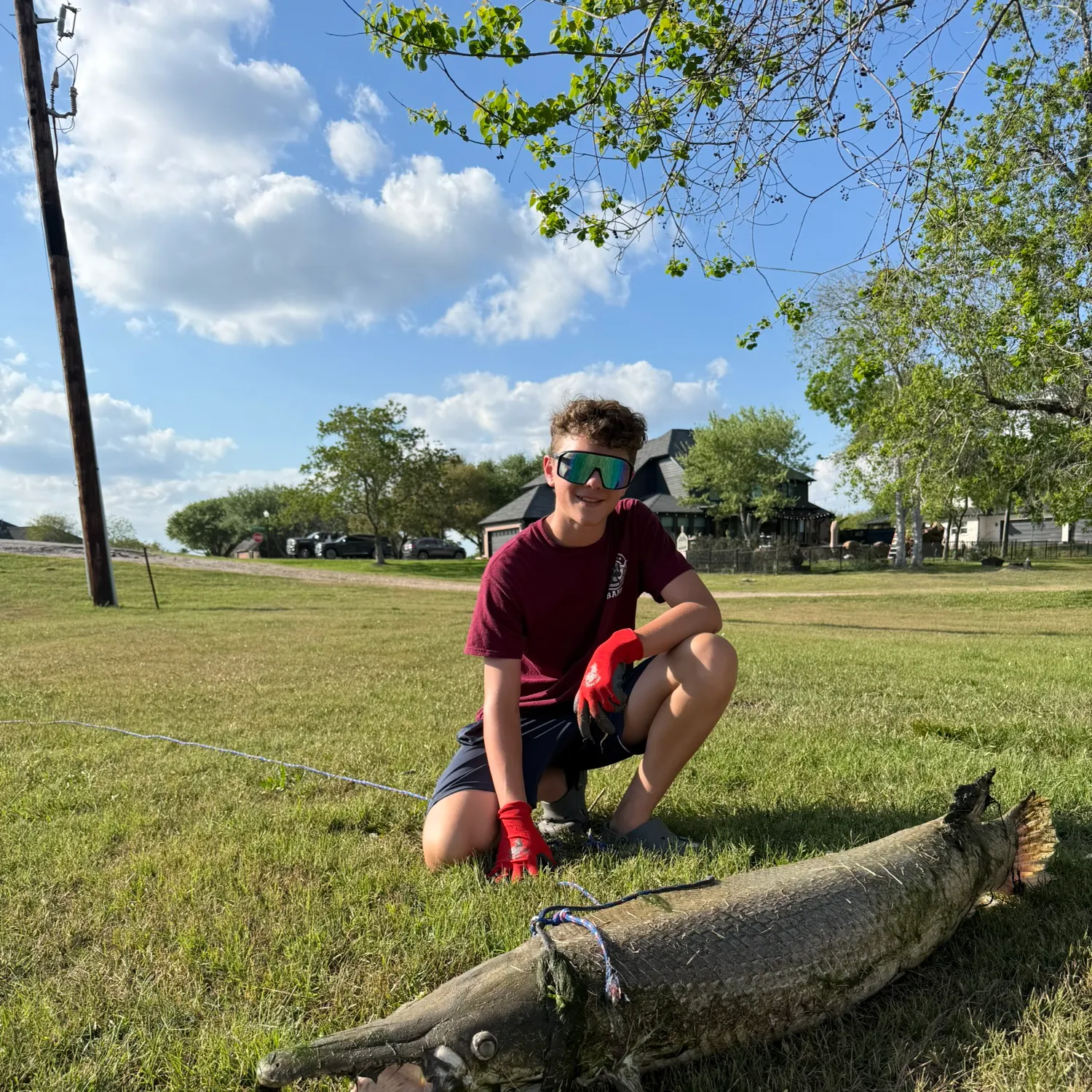 The most recent Alligator gar catches on Fishbrain