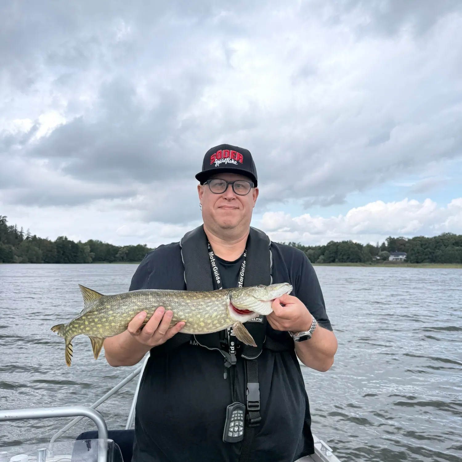 Northern pike caught on Fishbrain