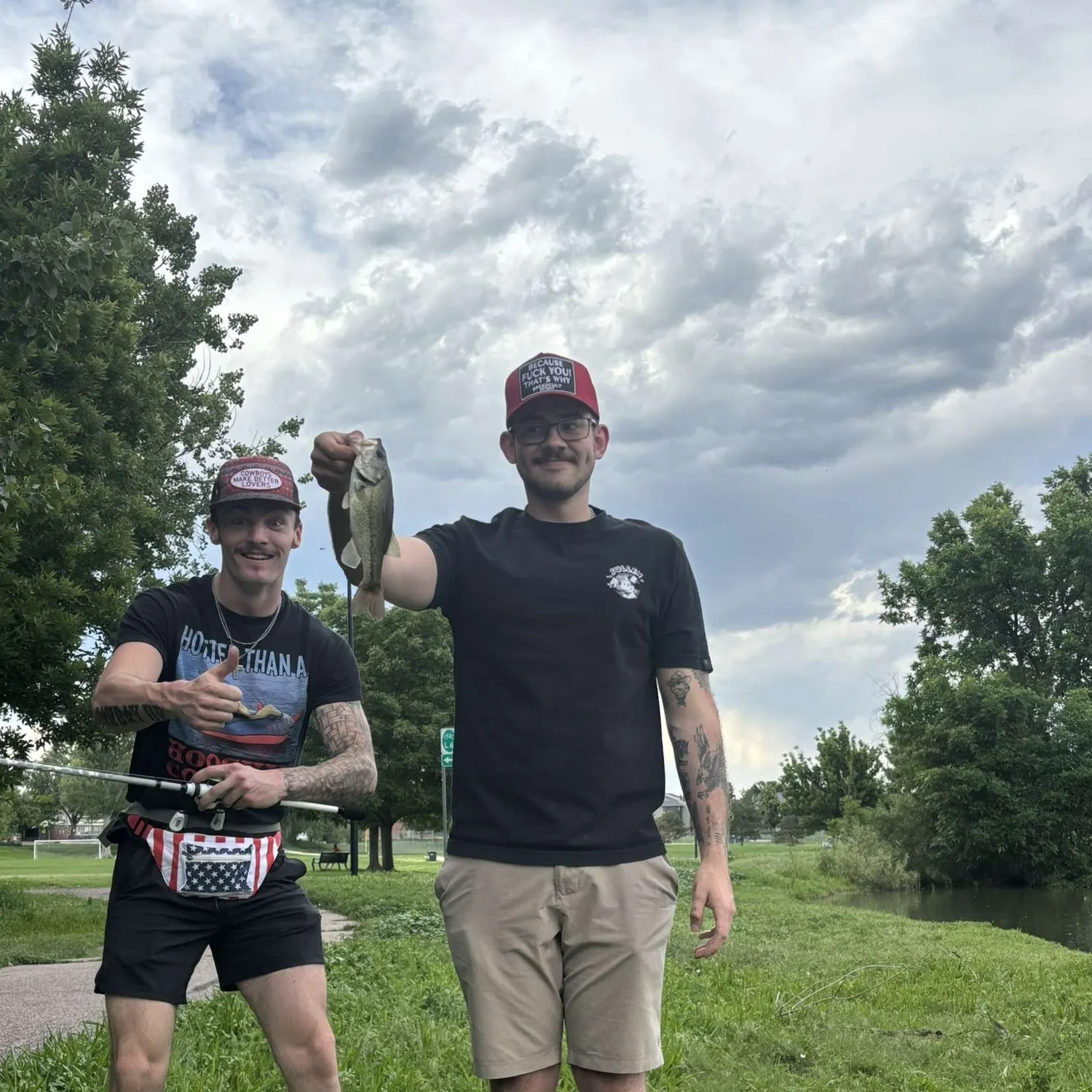 recently logged catches