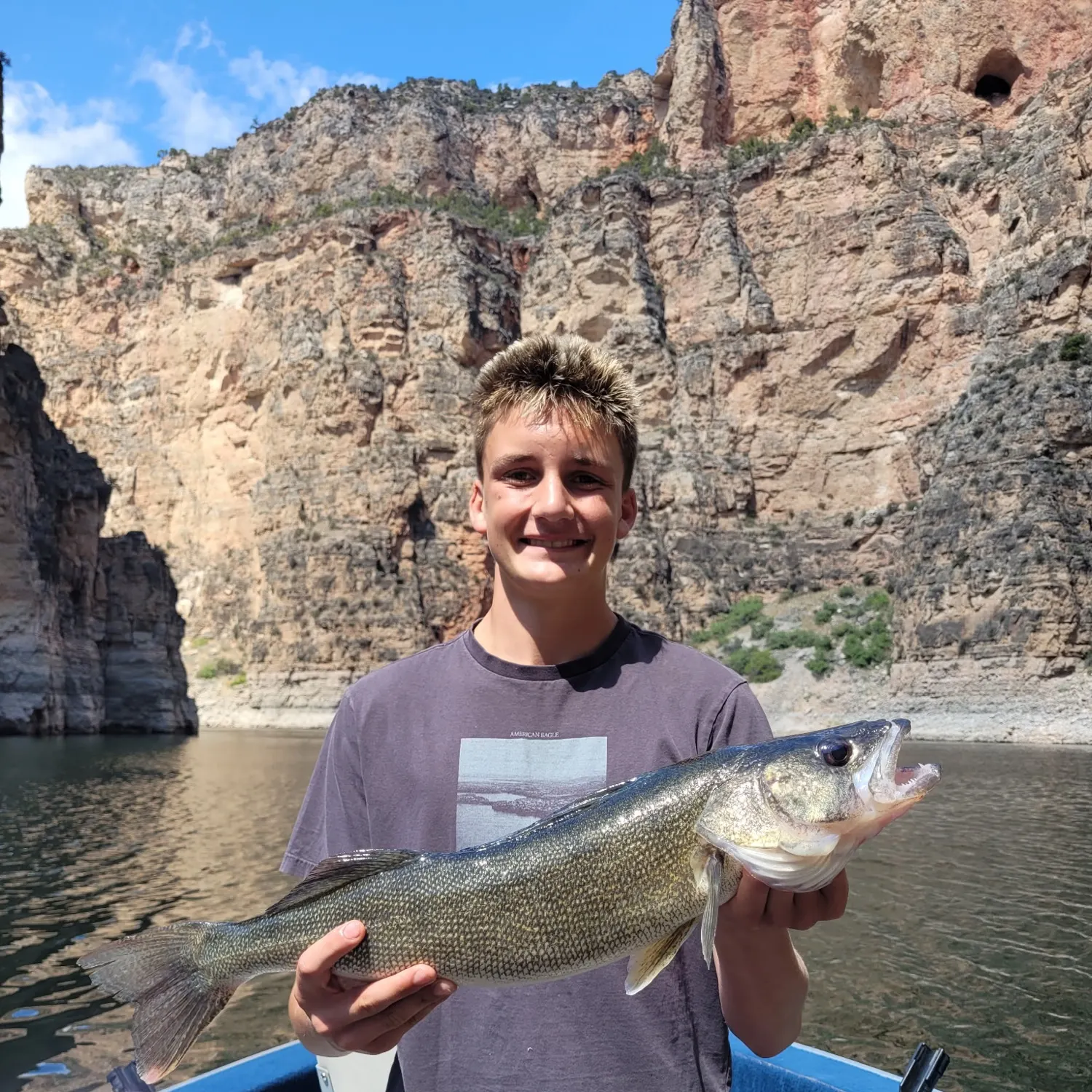Walleye caught on Fishbrain