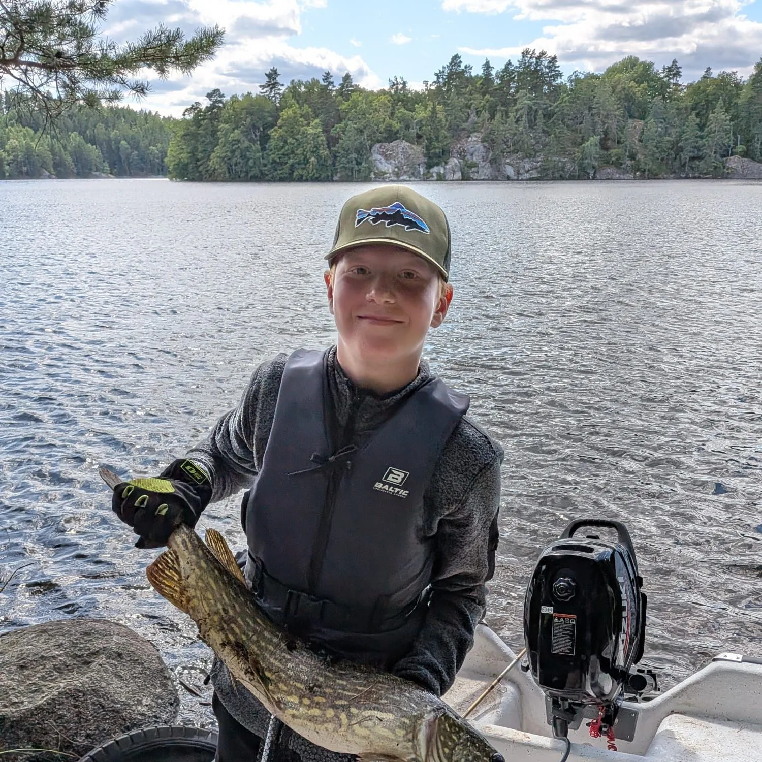 Northern pike caught on Fishbrain