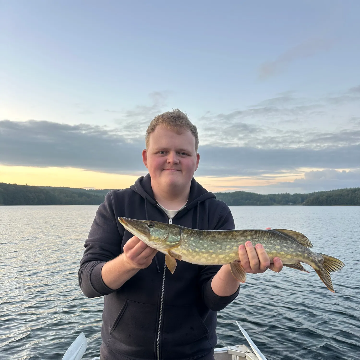 Northern pike caught on Fishbrain