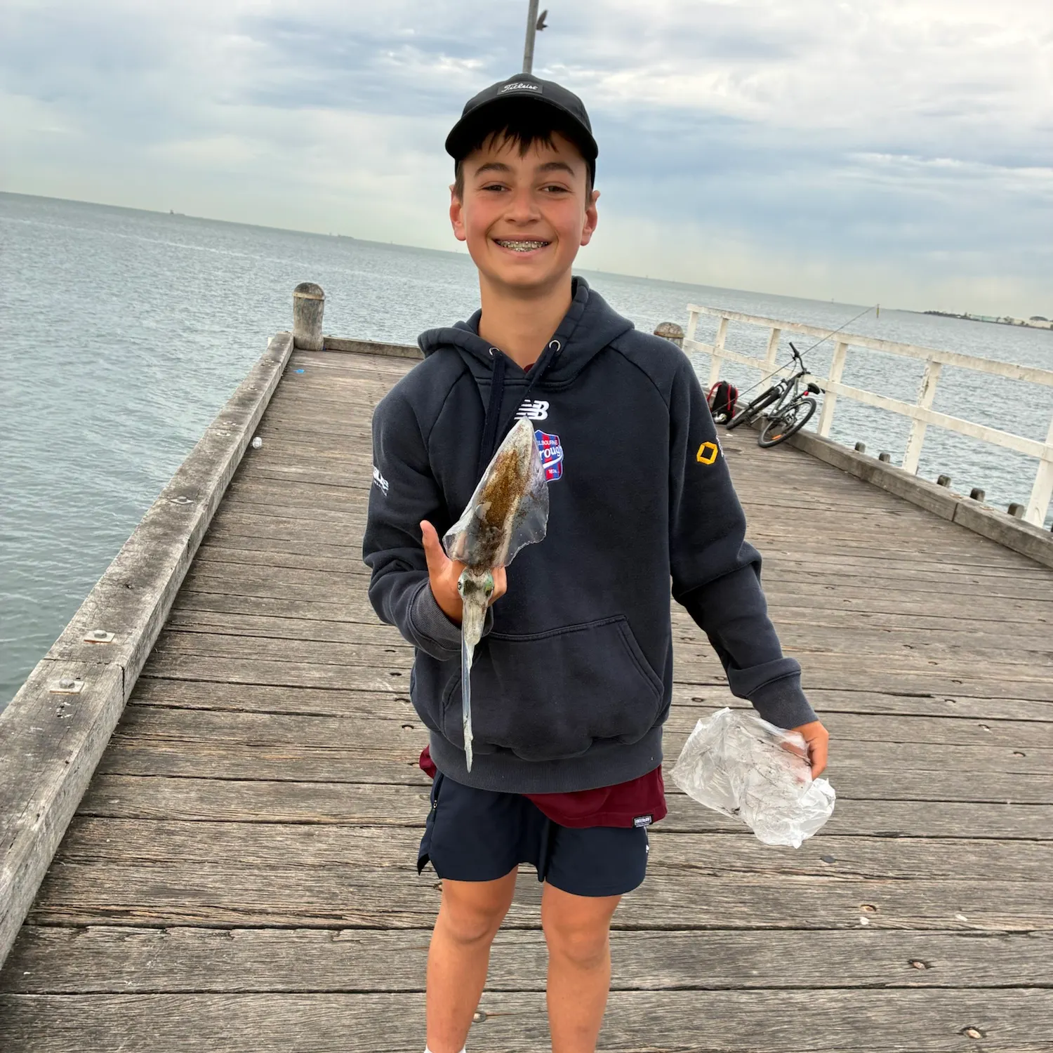 Southern calamari caught on Fishbrain