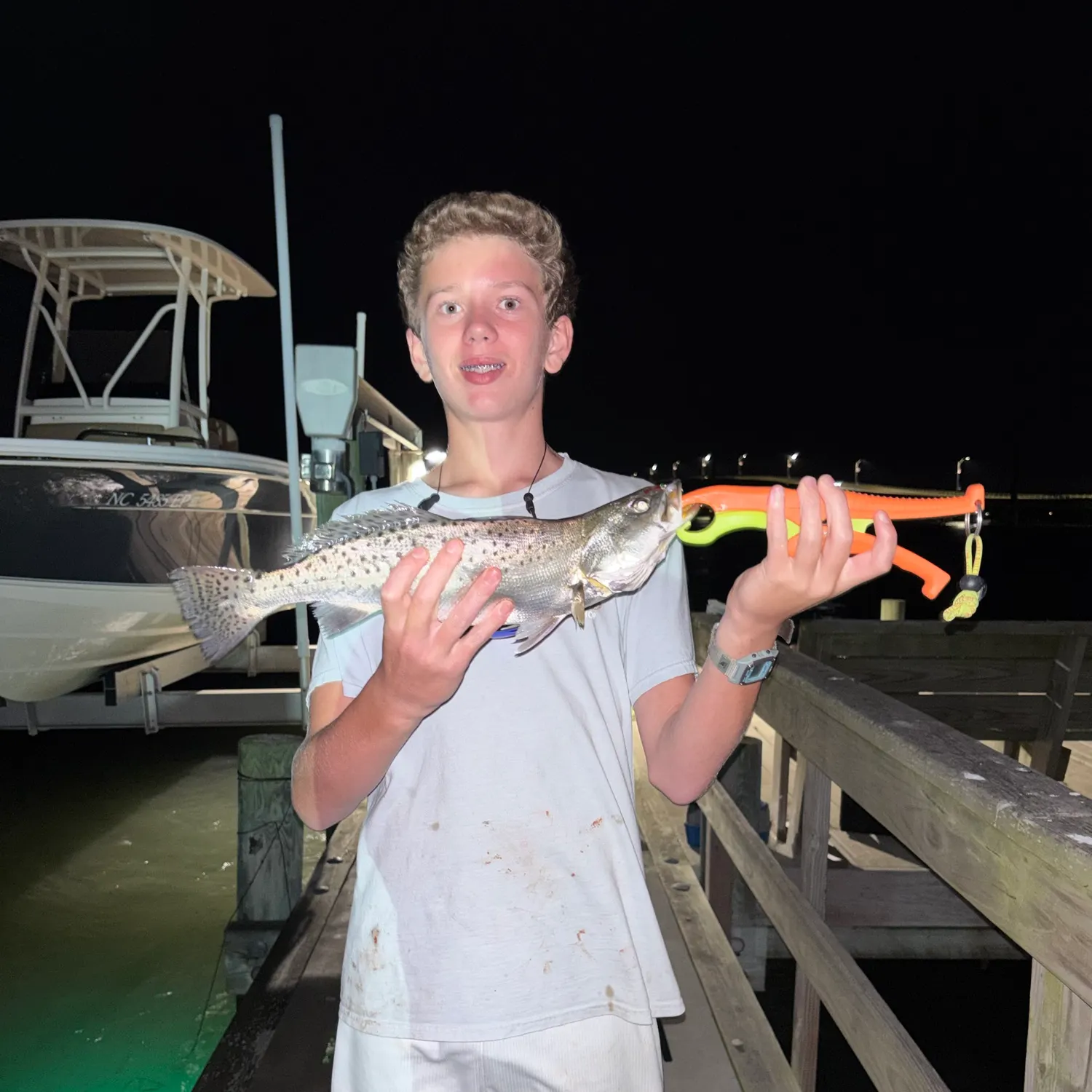 Spotted seatrout caught on Fishbrain