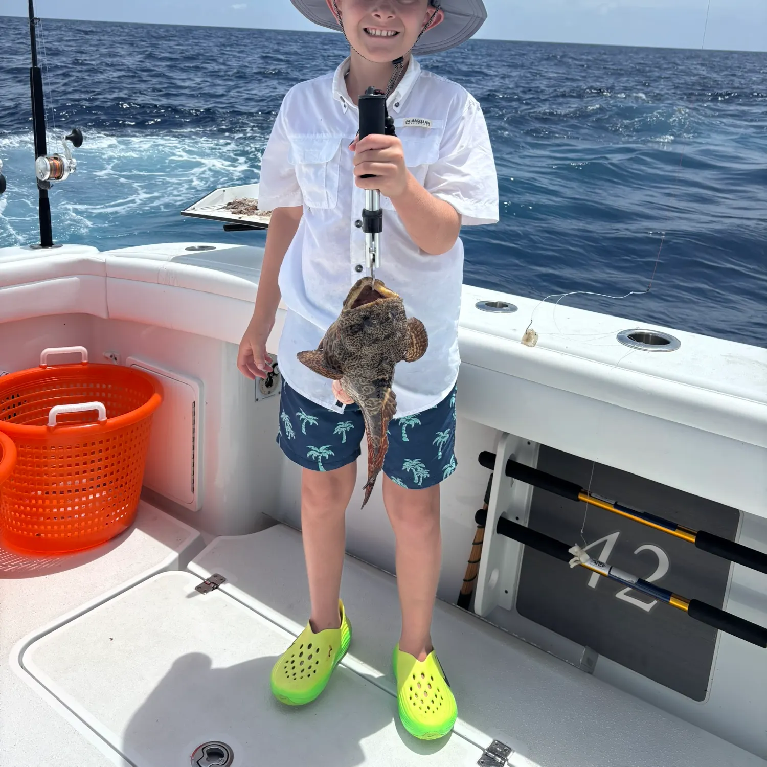 The most recent Pacific spotted scorpionfish catches on Fishbrain