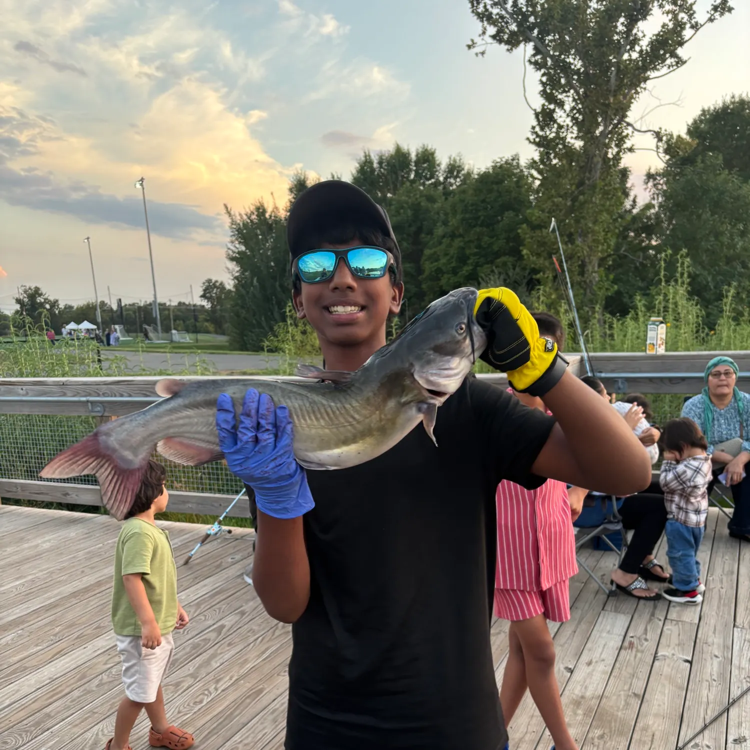 Channel catfish caught on Fishbrain