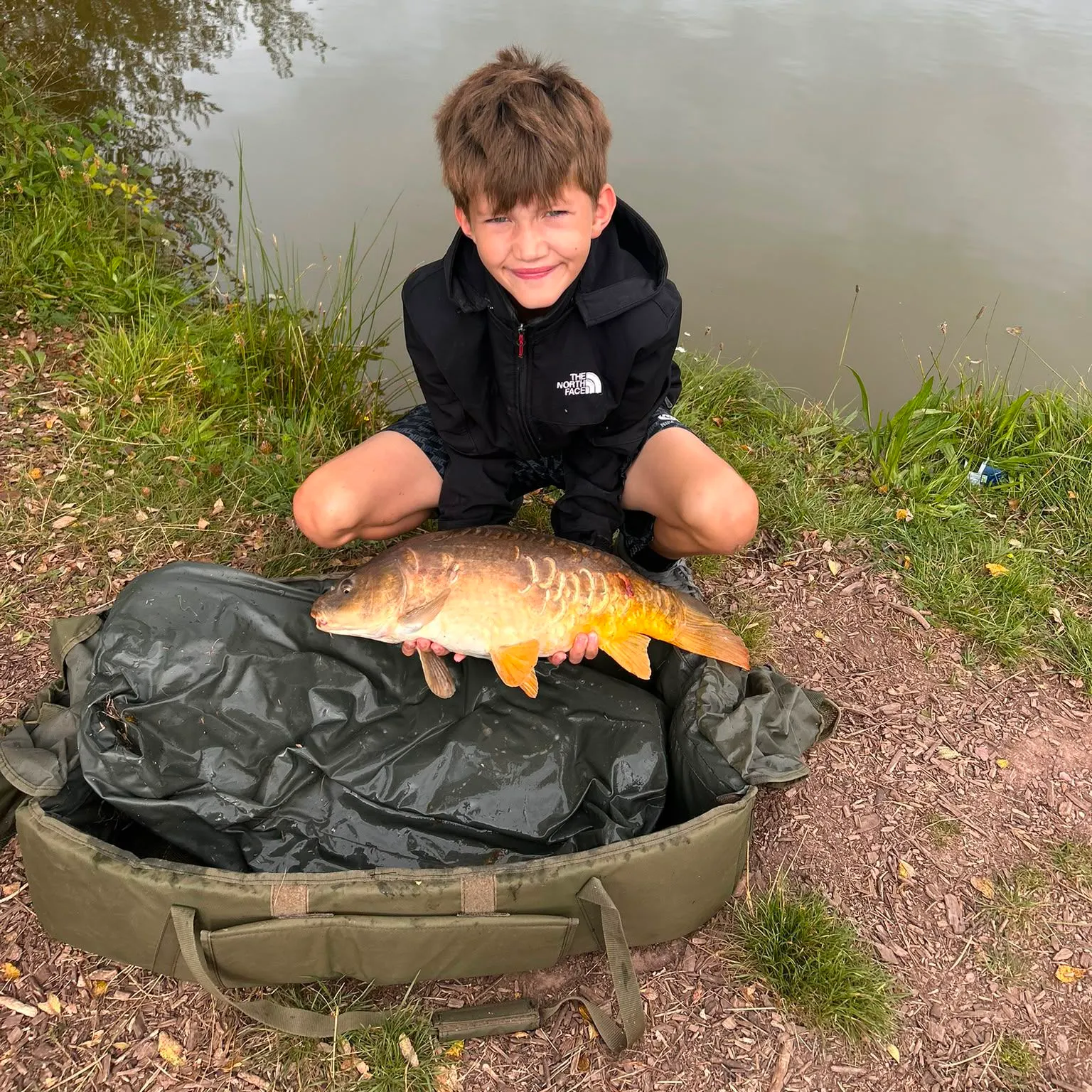 Mirror carp caught on Fishbrain