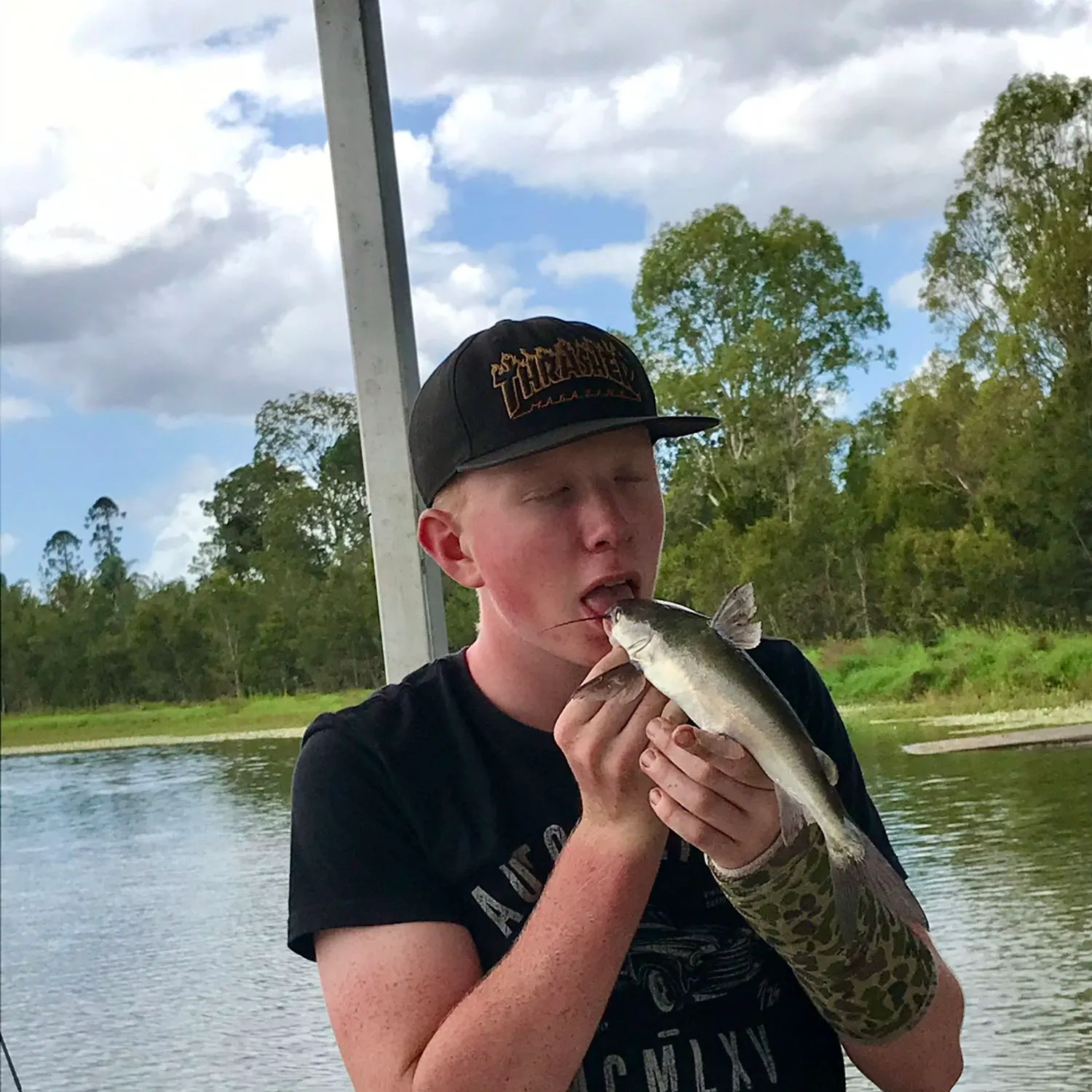 recently logged catches