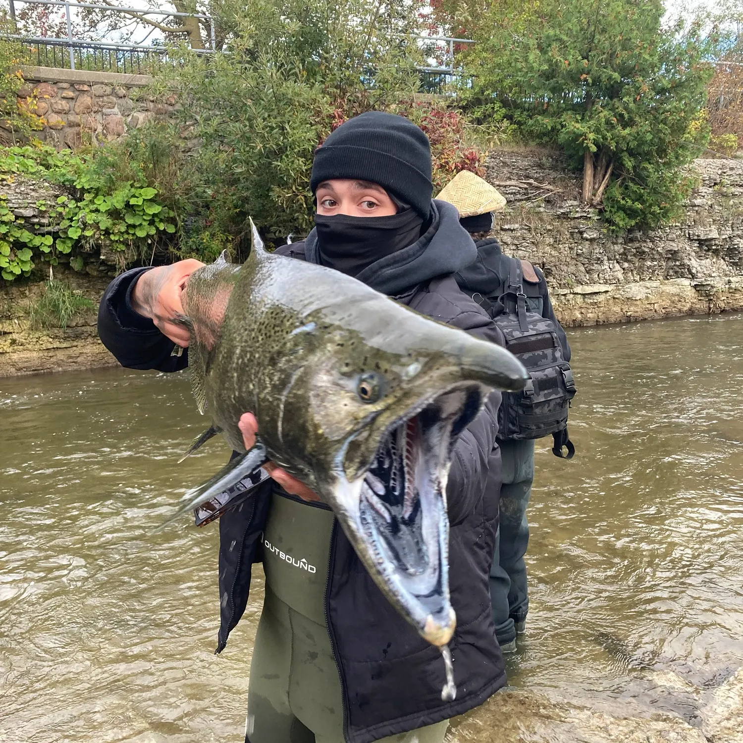 Chinook salmon caught on Fishbrain