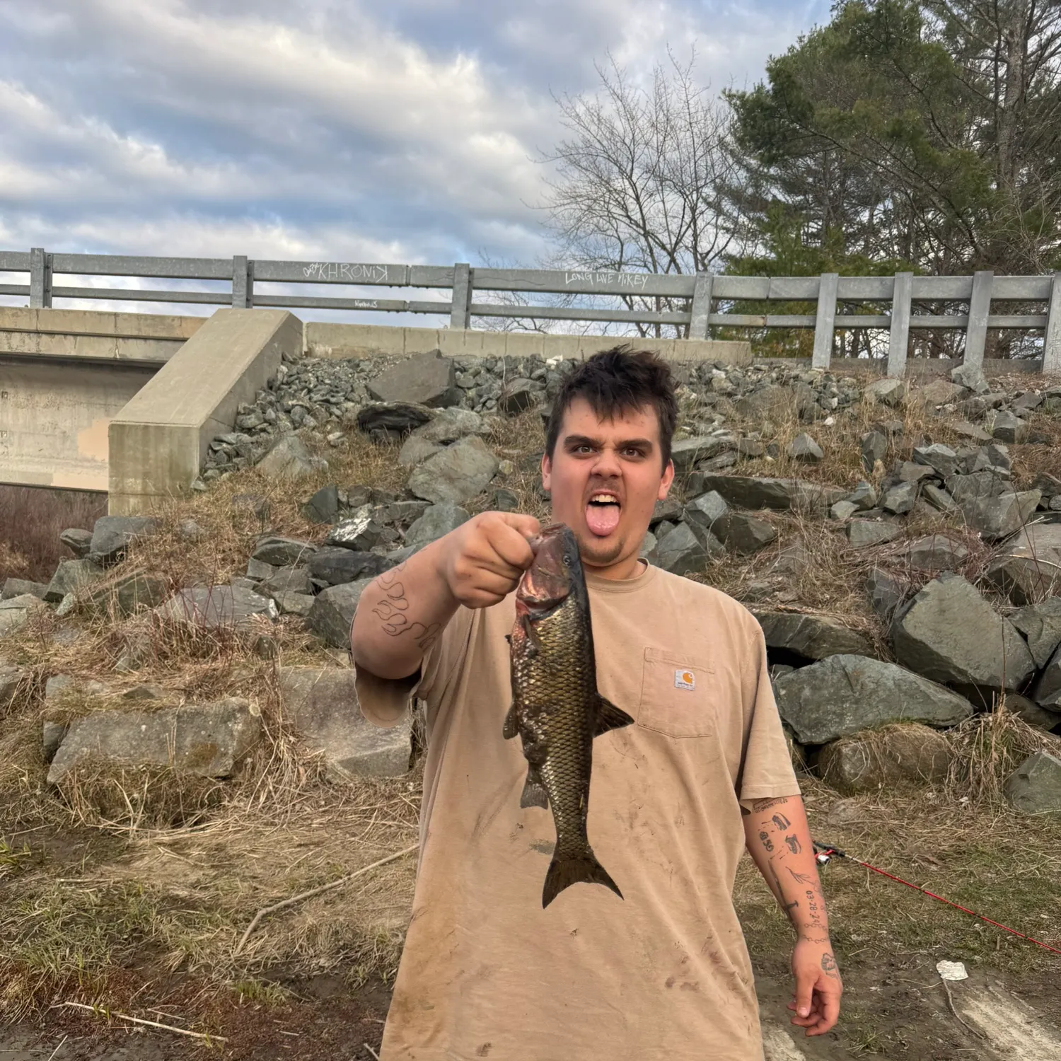 recently logged catches