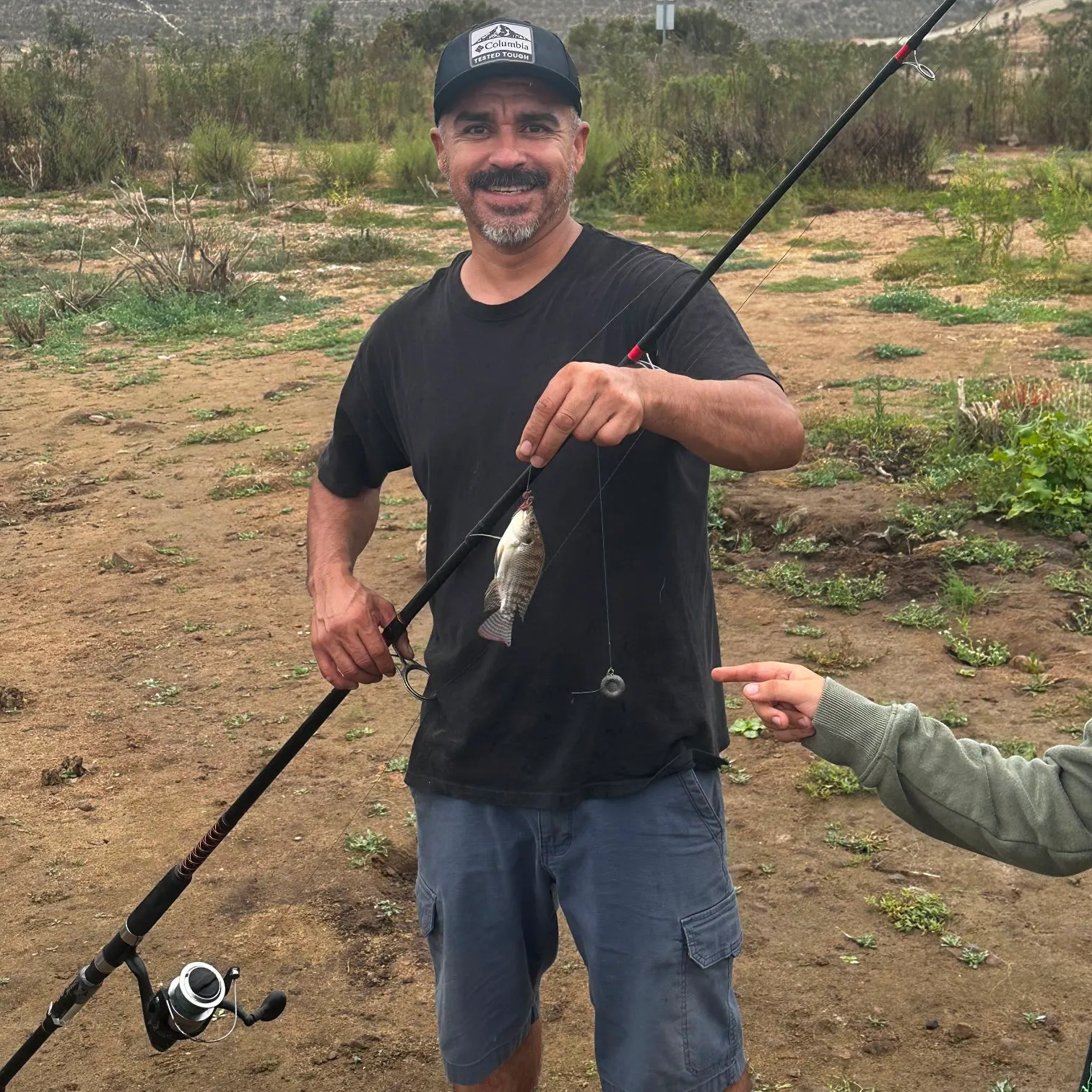 Nile tilapia caught on Fishbrain