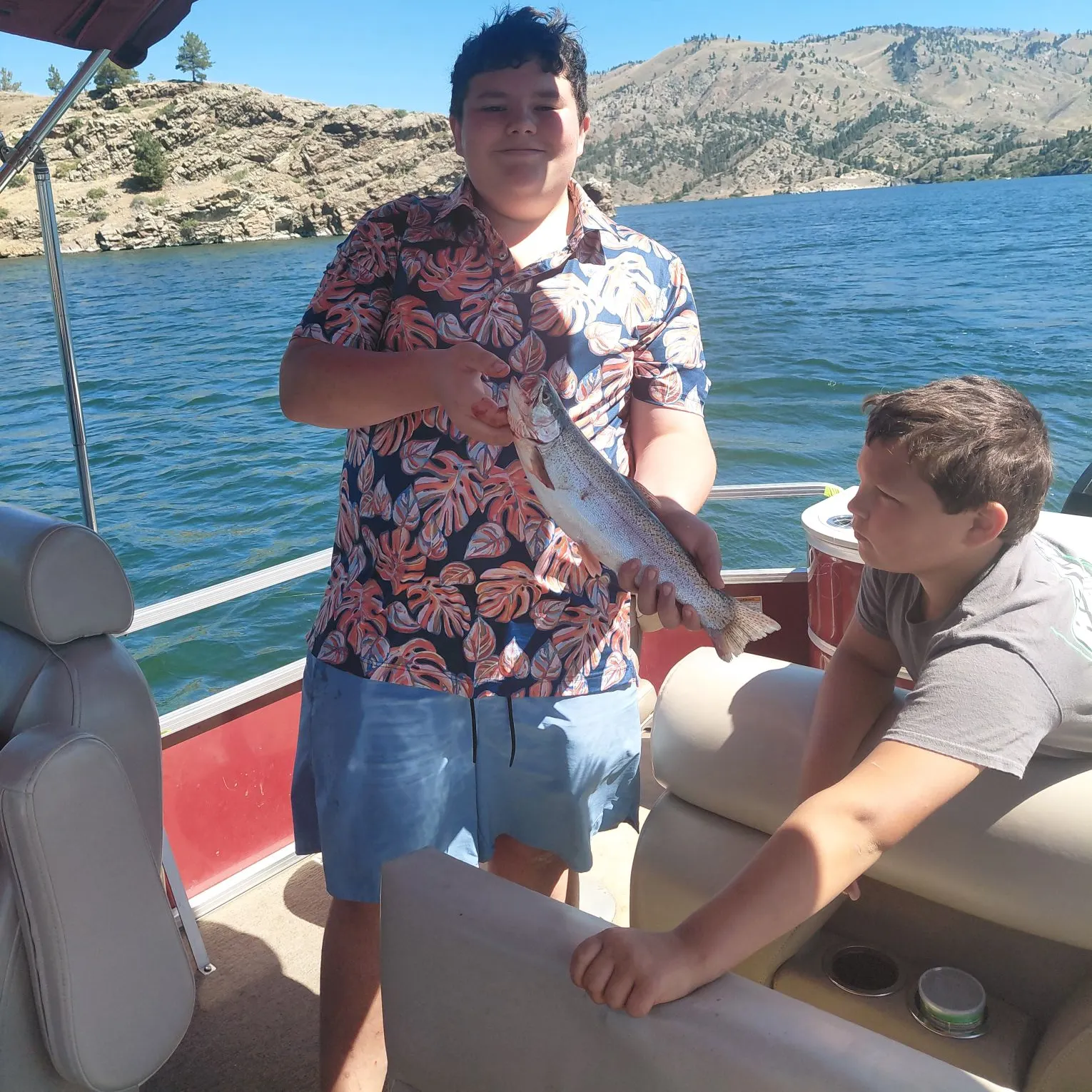 Rainbow trout caught on Fishbrain
