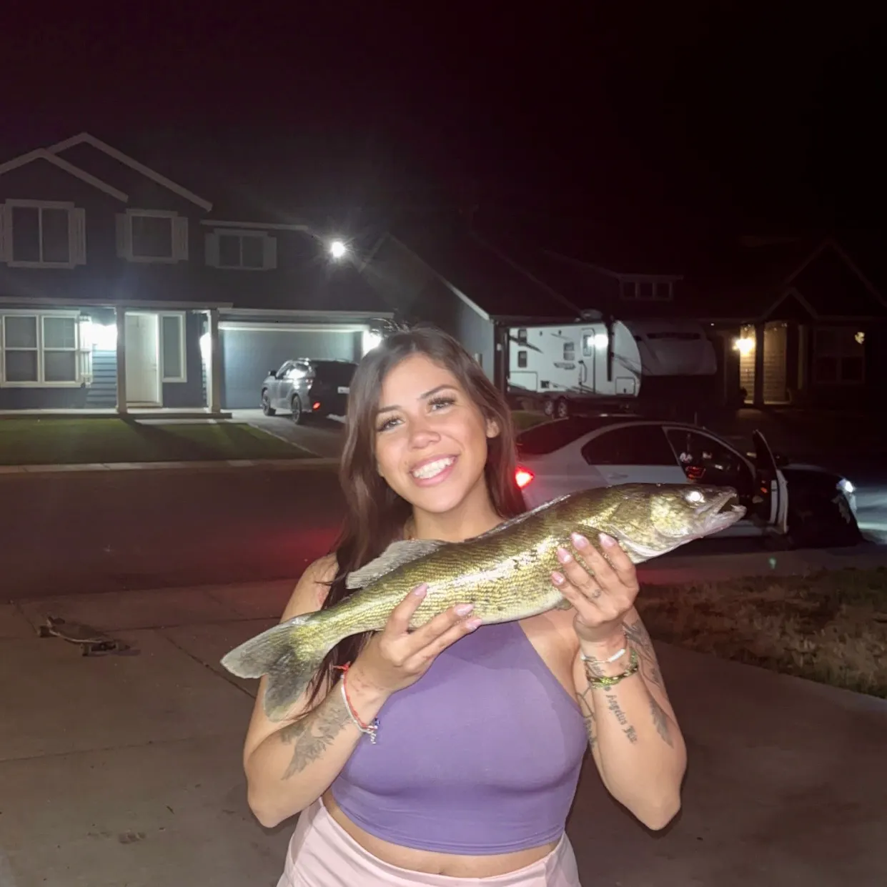 recently logged catches