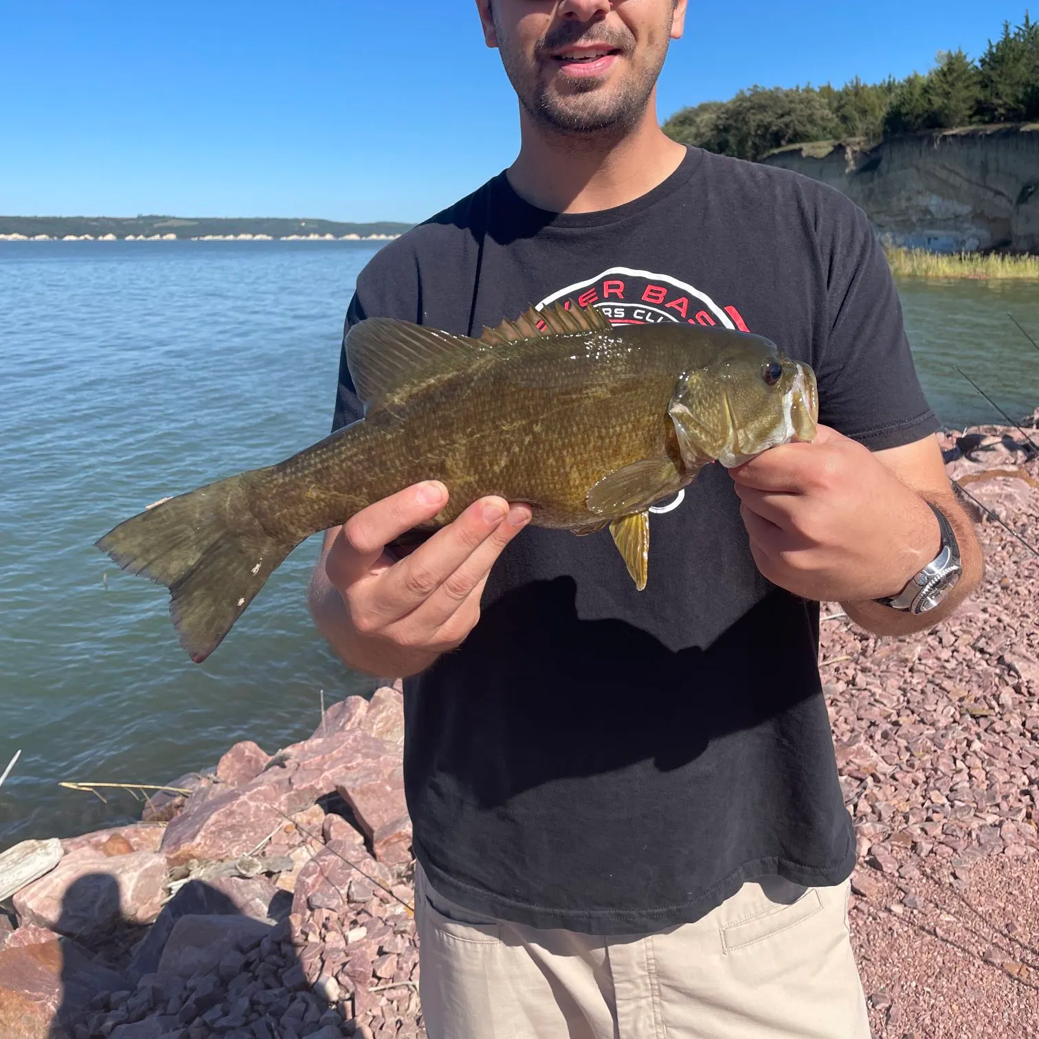 Smallmouth bass caught on Fishbrain