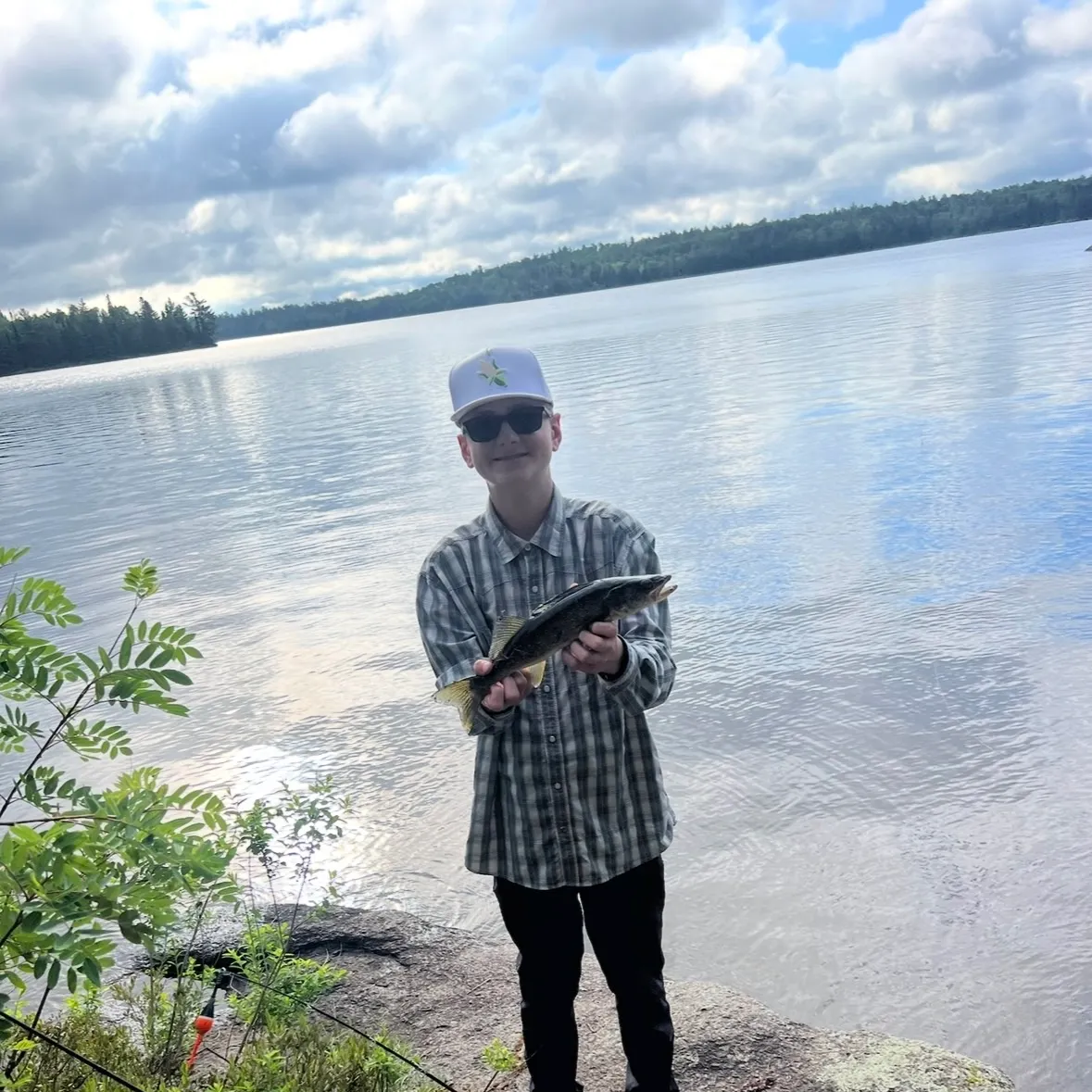 Walleye caught on Fishbrain