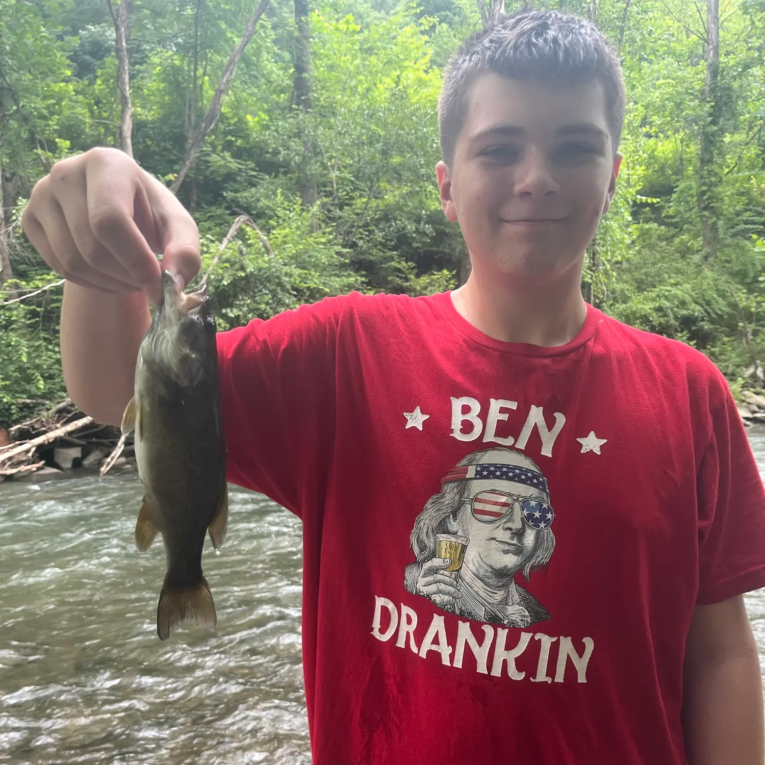 Smallmouth bass caught on Fishbrain