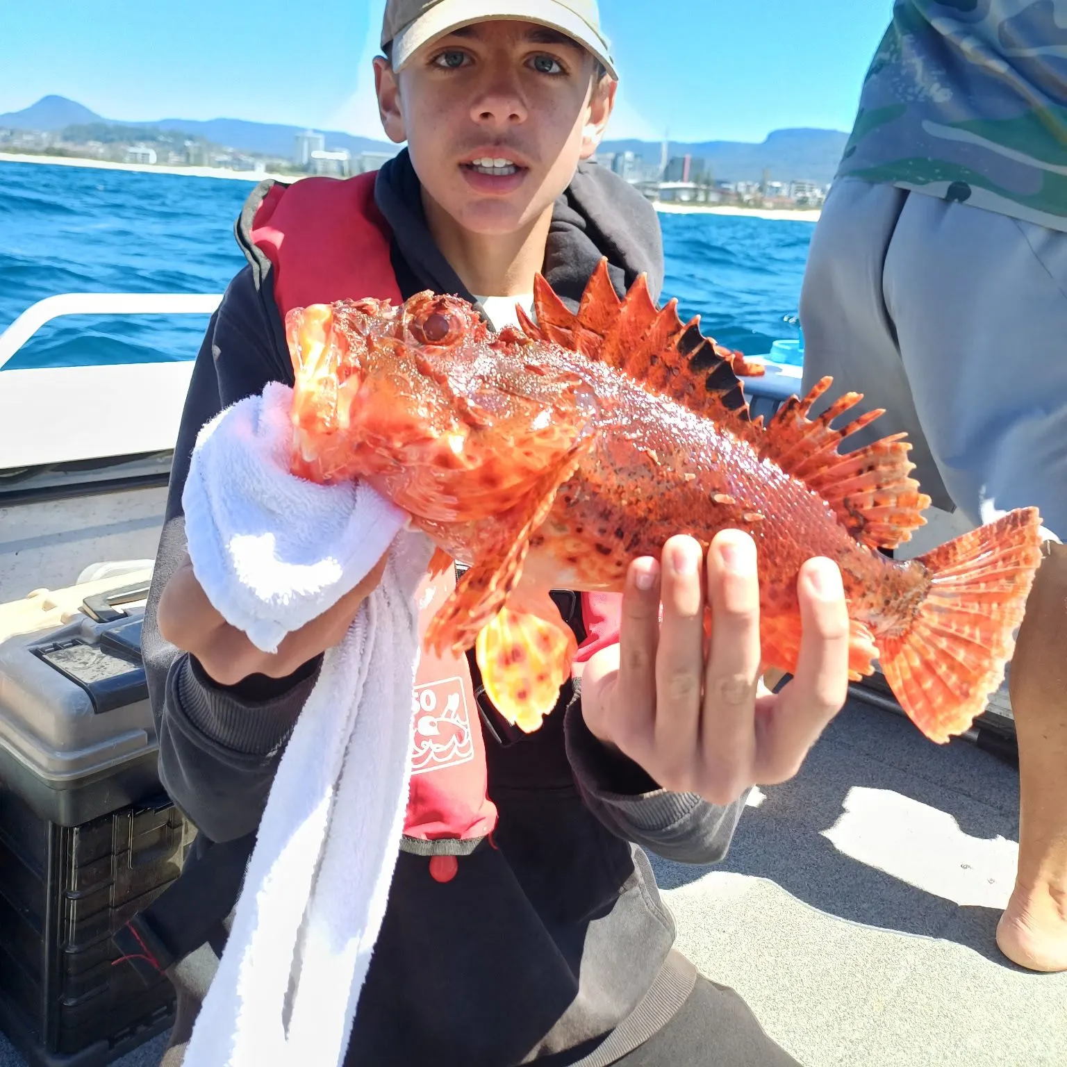 The most recent Red scorpionfish catches on Fishbrain