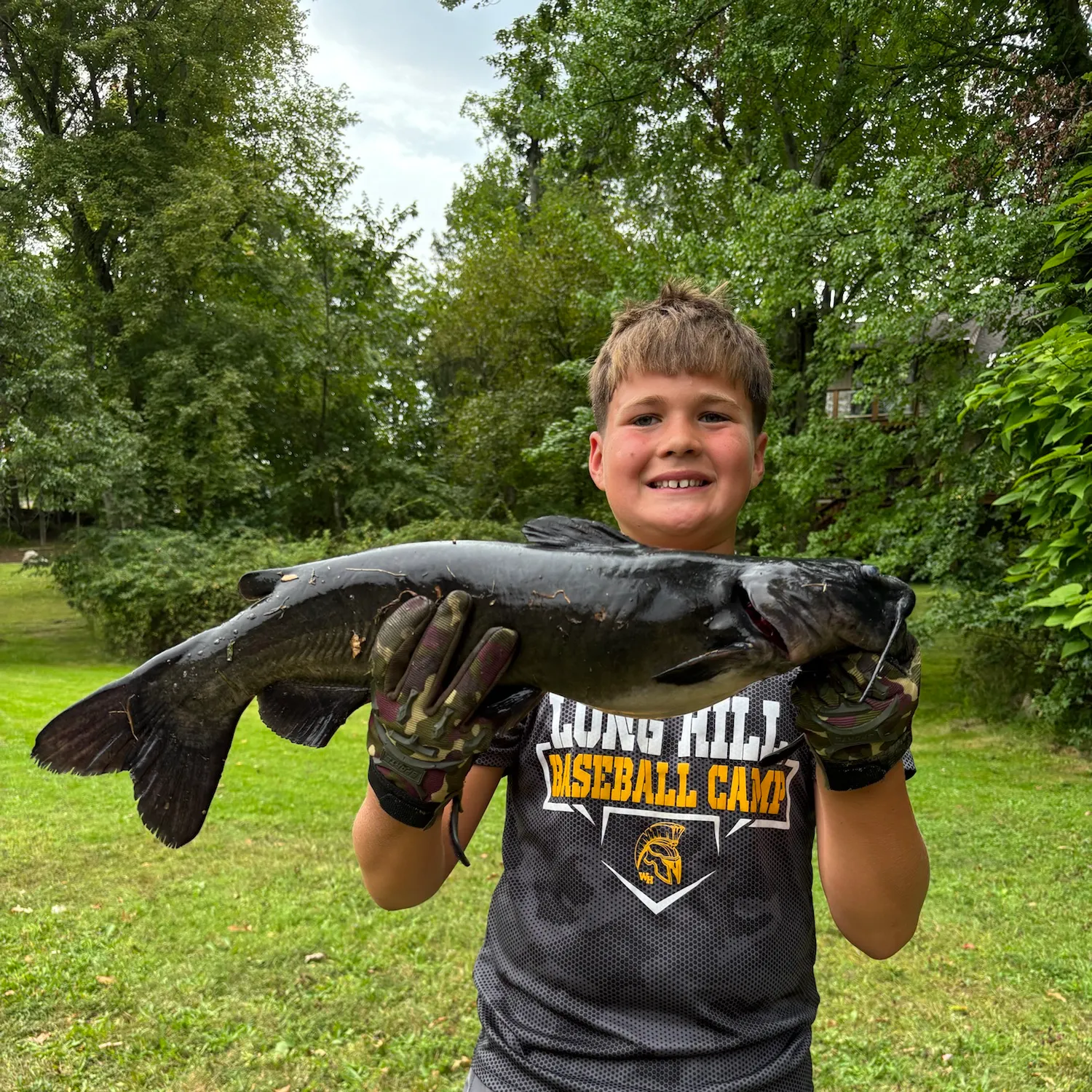 Channel catfish caught on Fishbrain