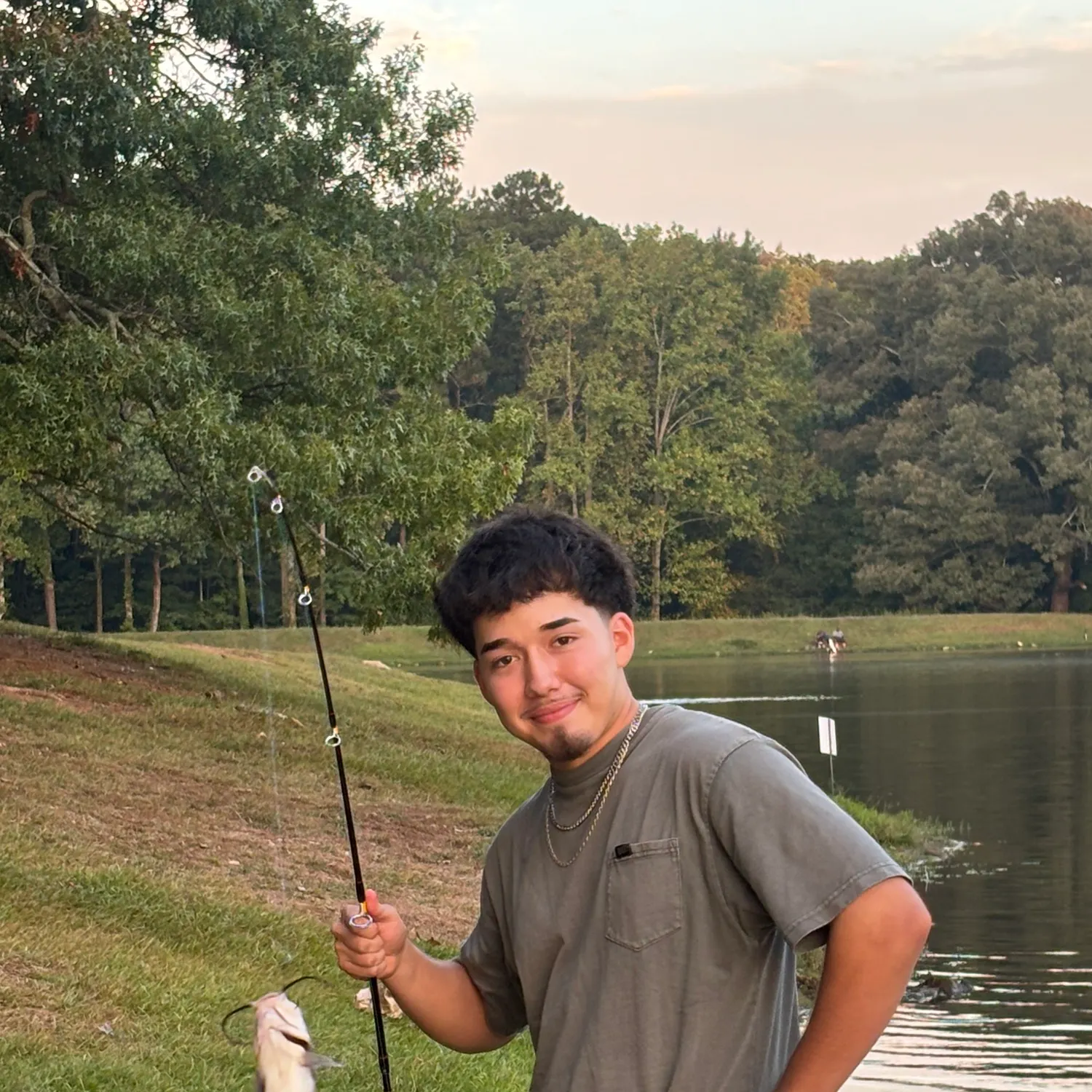 Channel catfish caught on Fishbrain