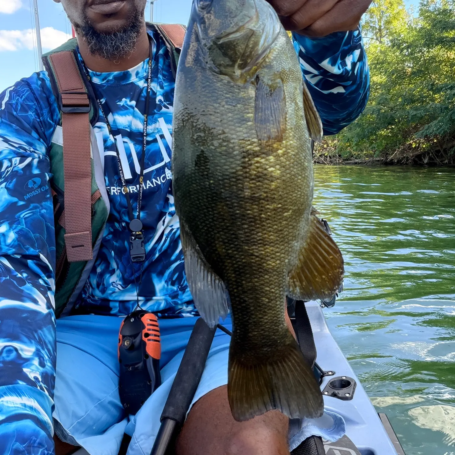 Smallmouth bass caught on Fishbrain