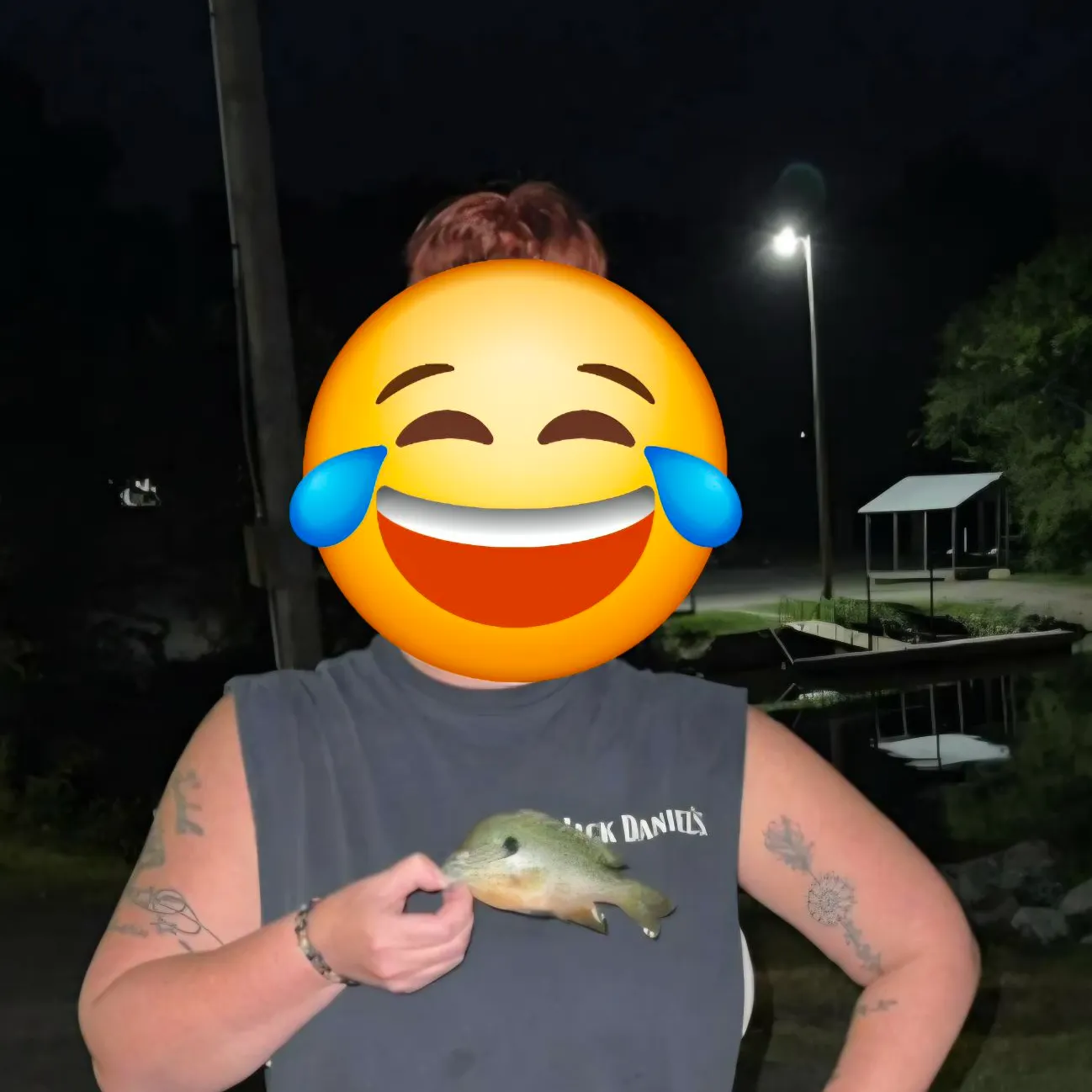 Greengill hybrid caught on Fishbrain