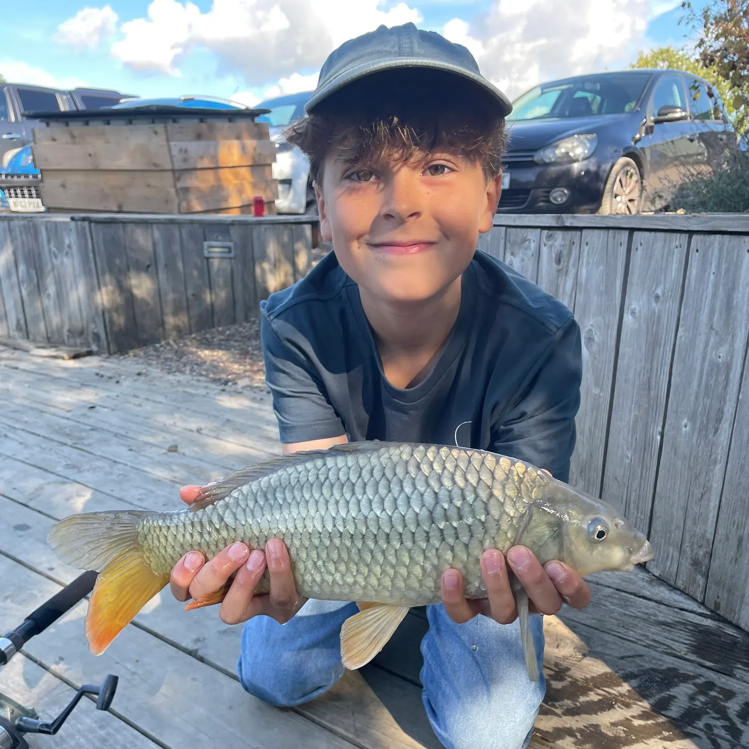 Common carp caught on Fishbrain