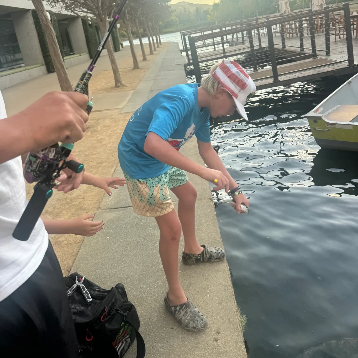 recently logged catches