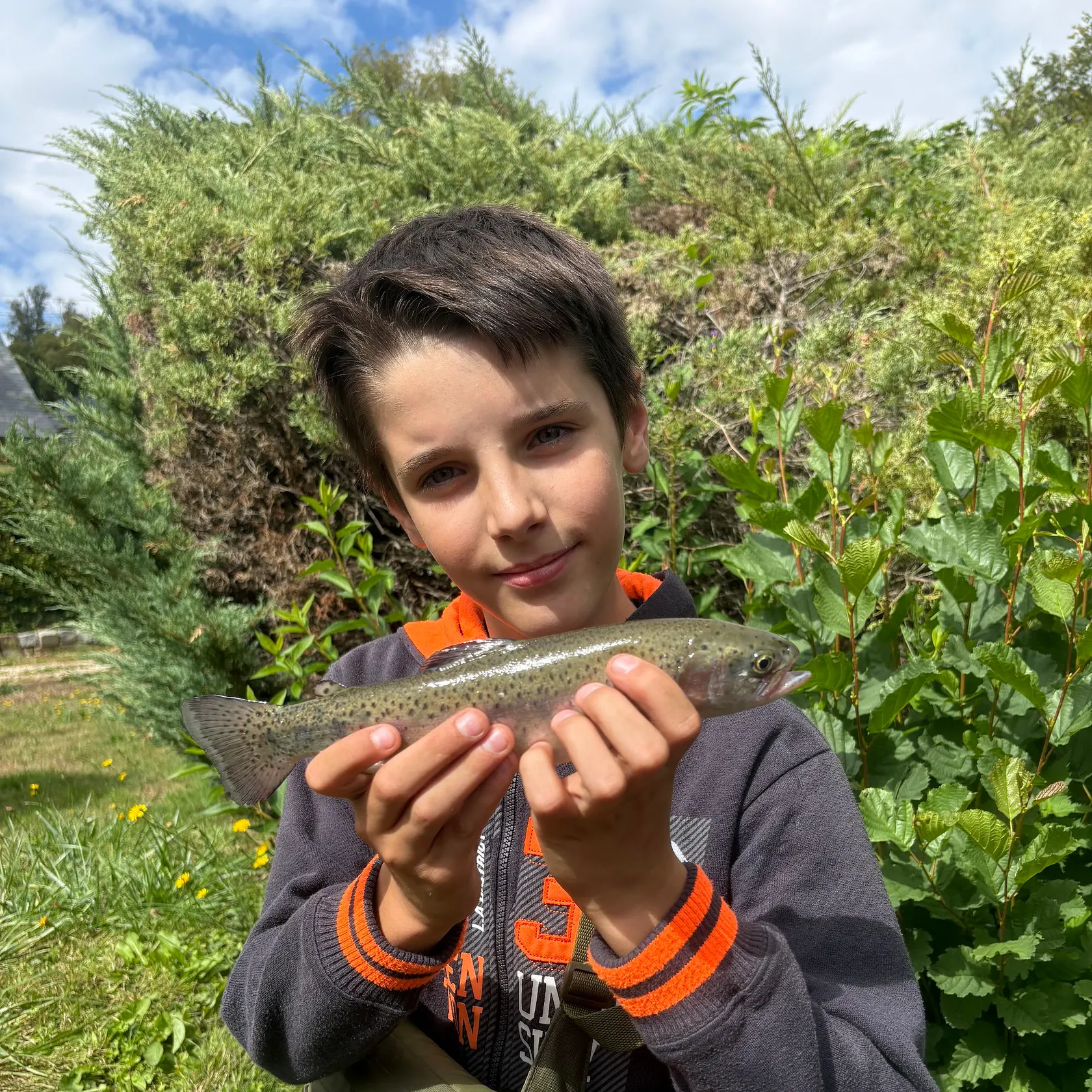 Rainbow trout caught on Fishbrain