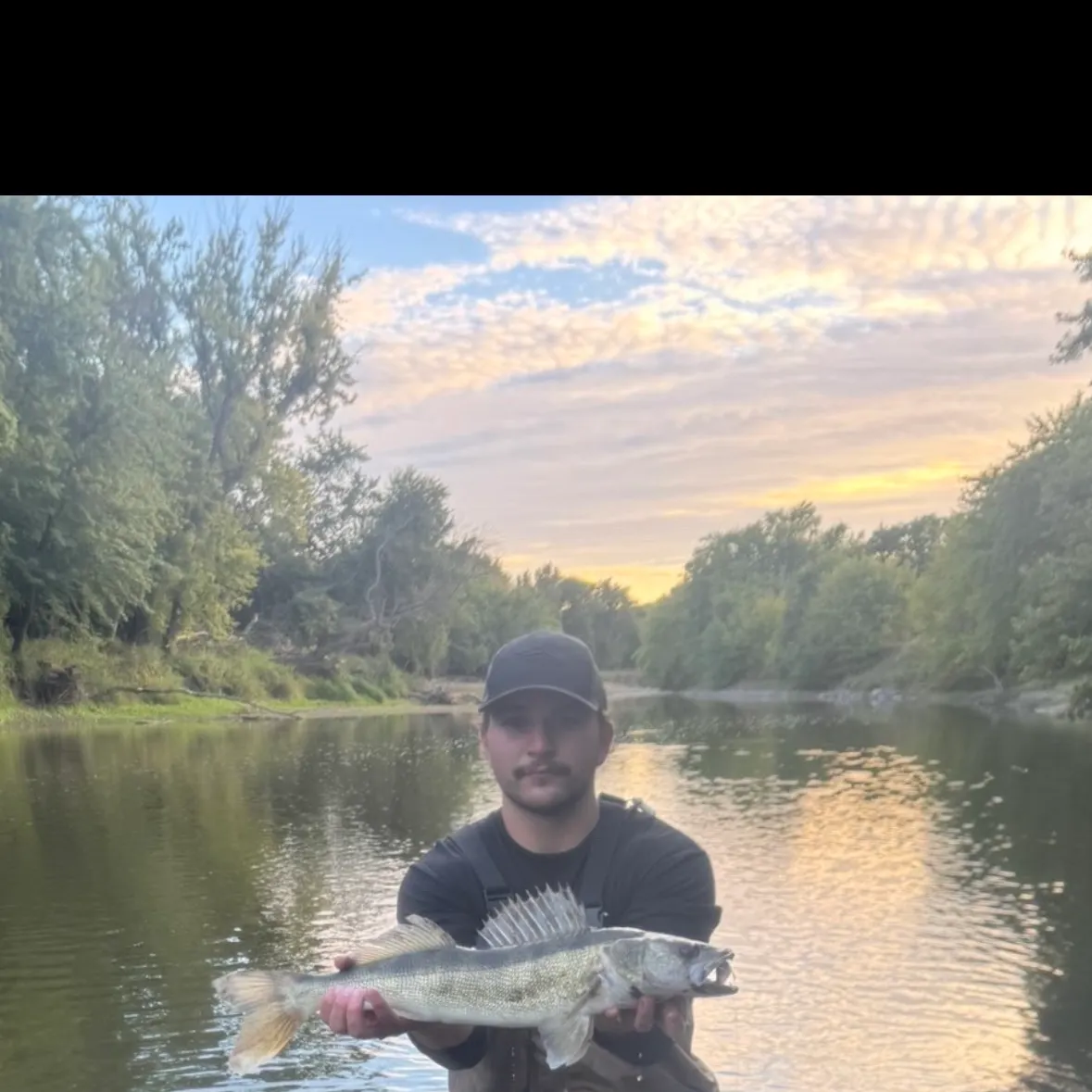 Walleye caught on Fishbrain