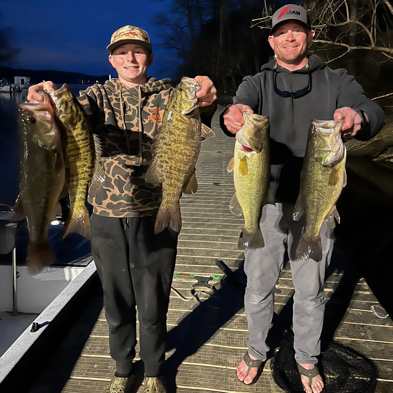 recently logged catches