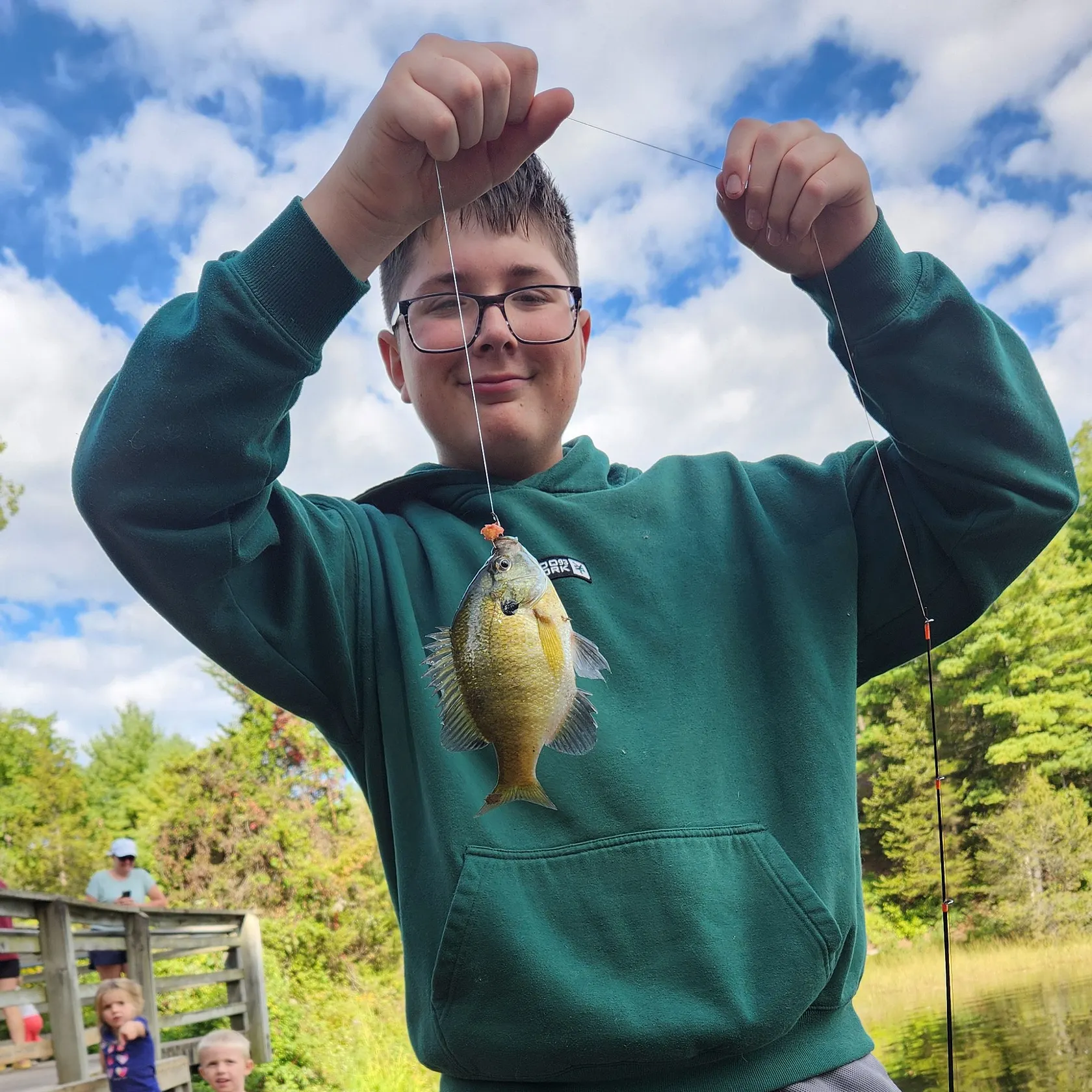 Bluegill caught on Fishbrain