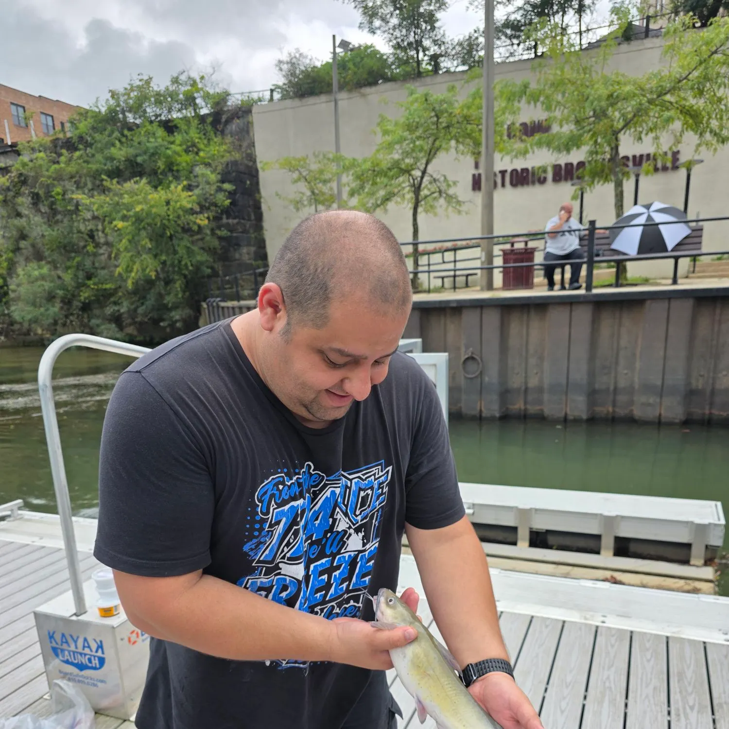 Channel catfish caught on Fishbrain